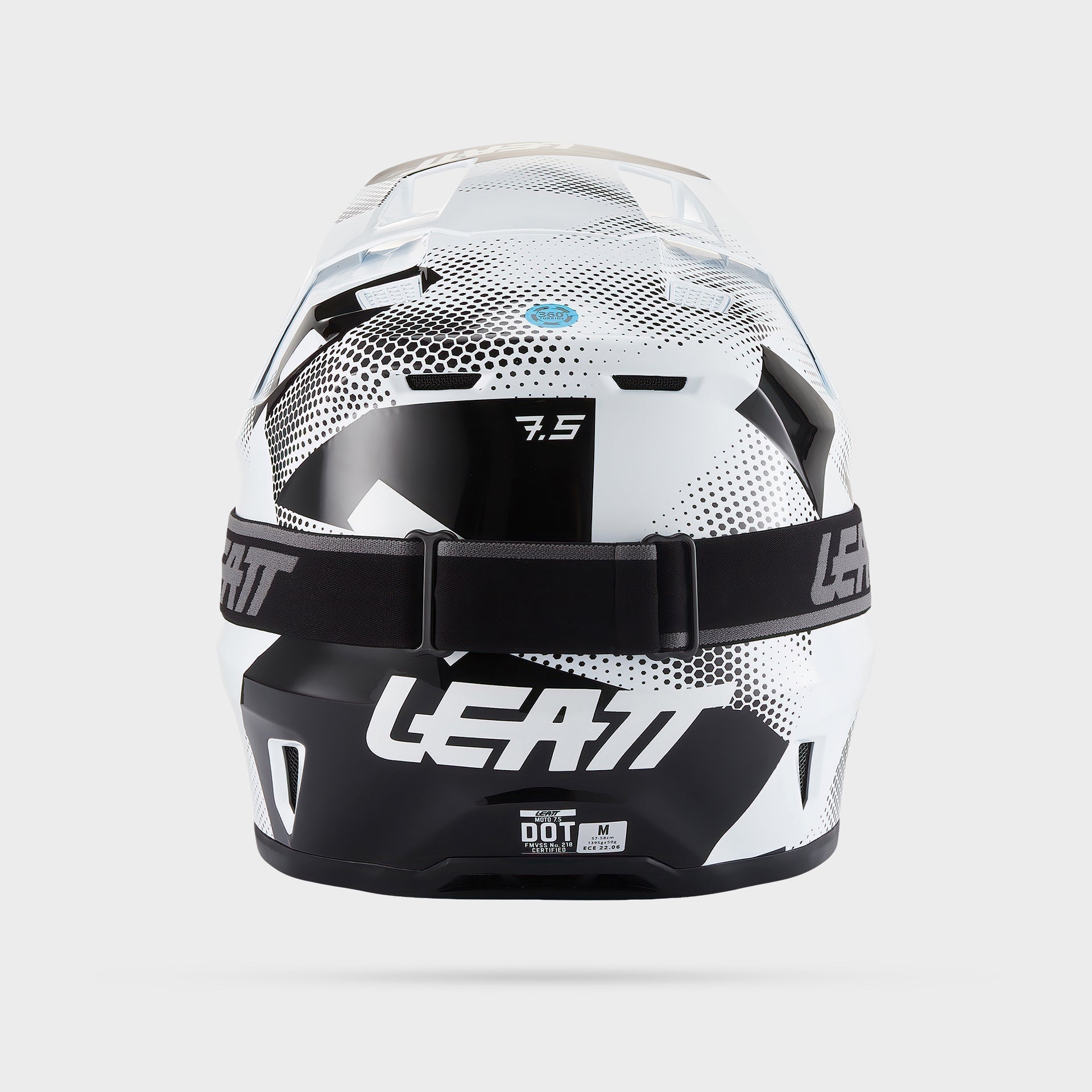 Kit Casco Moto 7.5|Bianco|S 55-56cm