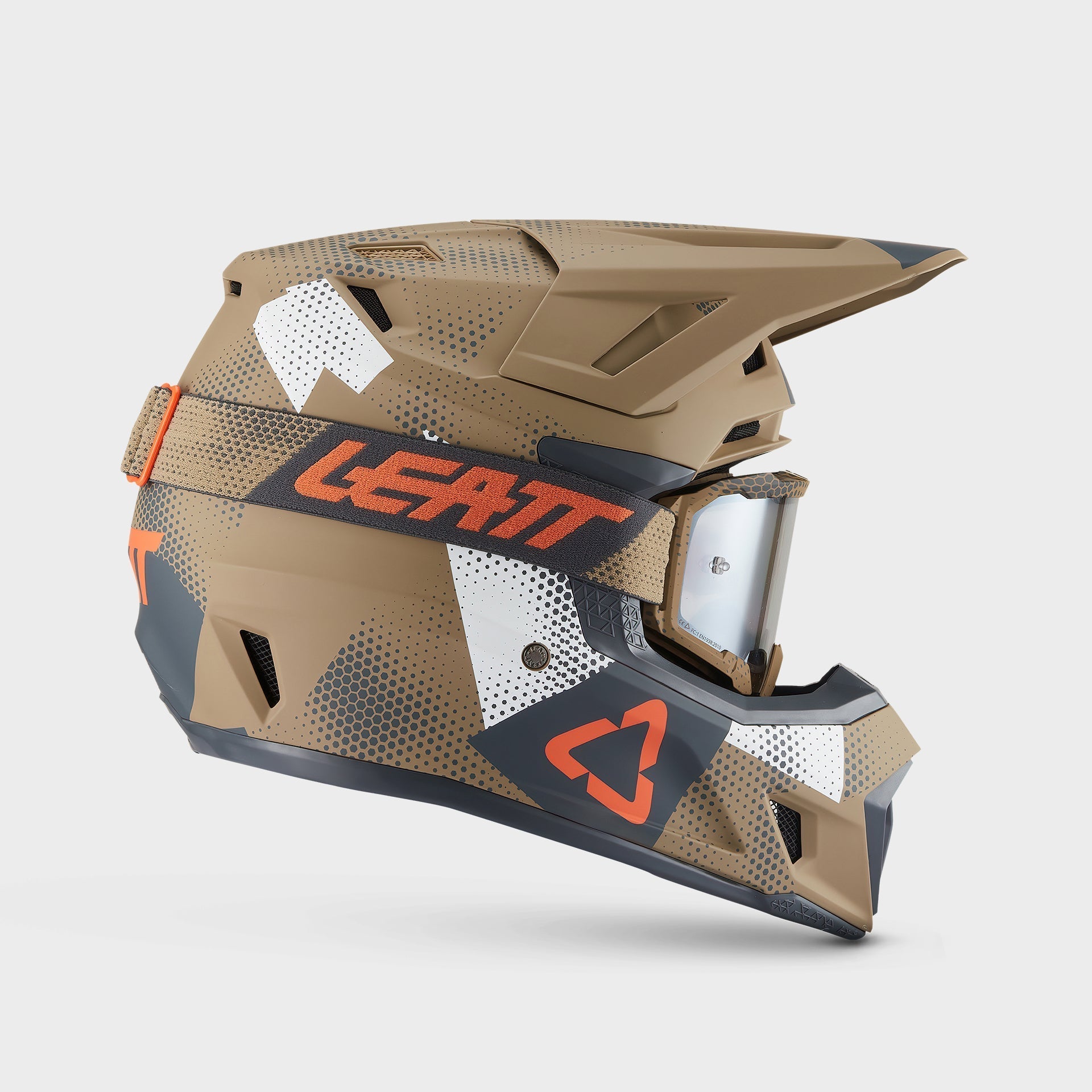 Kit Casco Moto 7.5|Marrone|S 55-56cm