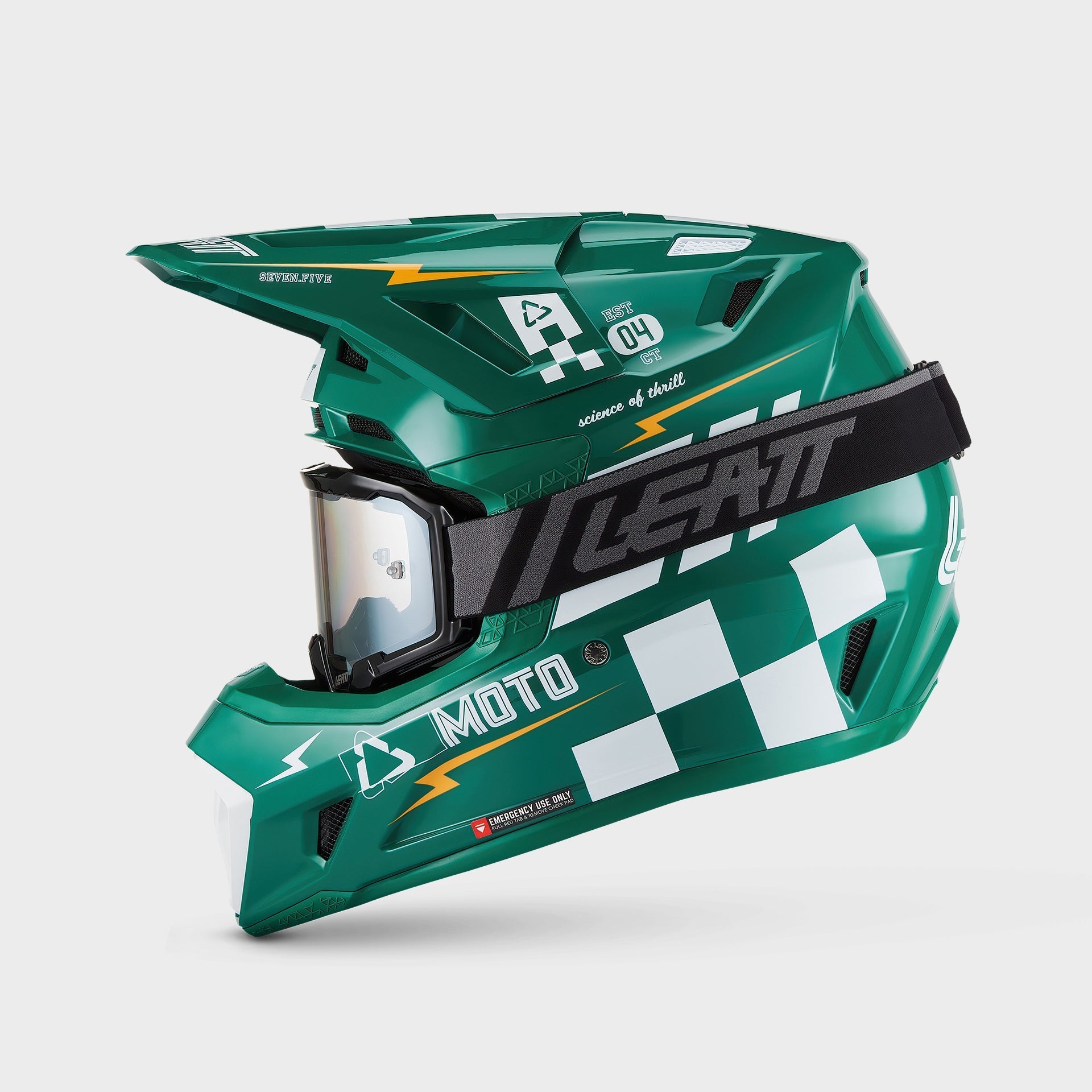 Kit Casco Moto 7.5|Marrone|XL 61-62cm