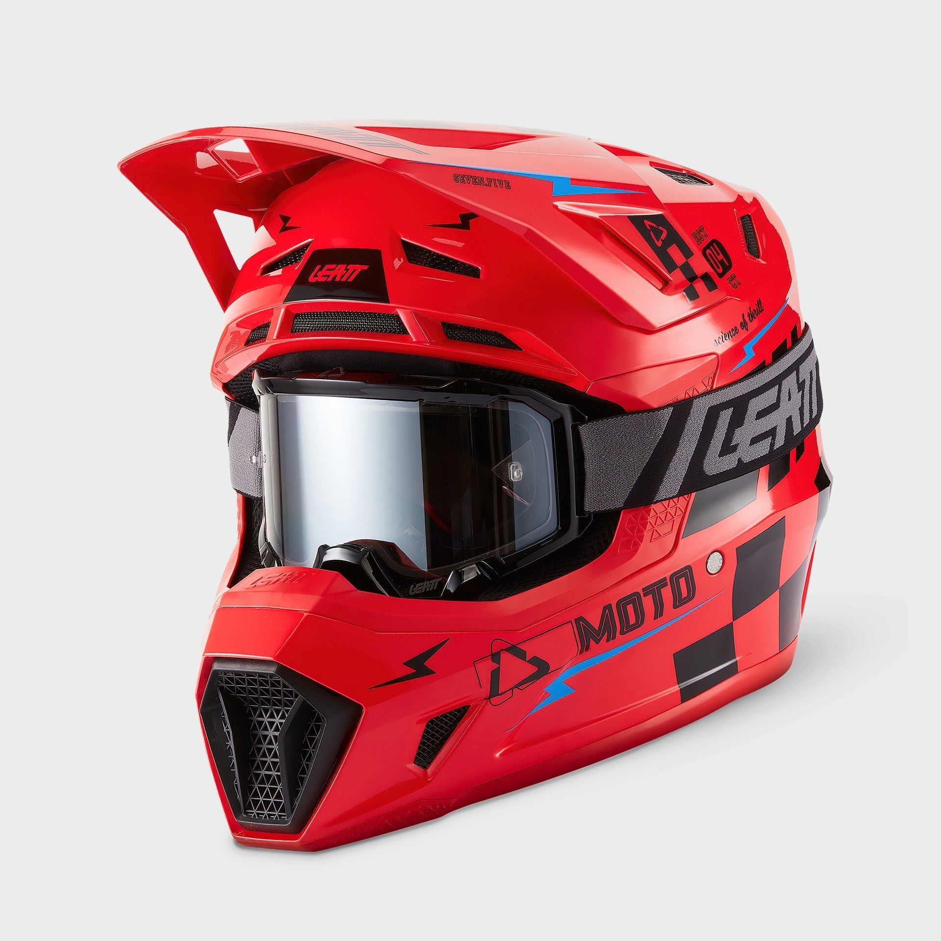 Kit Casco Moto 7.5|Verde|M 57-58cm