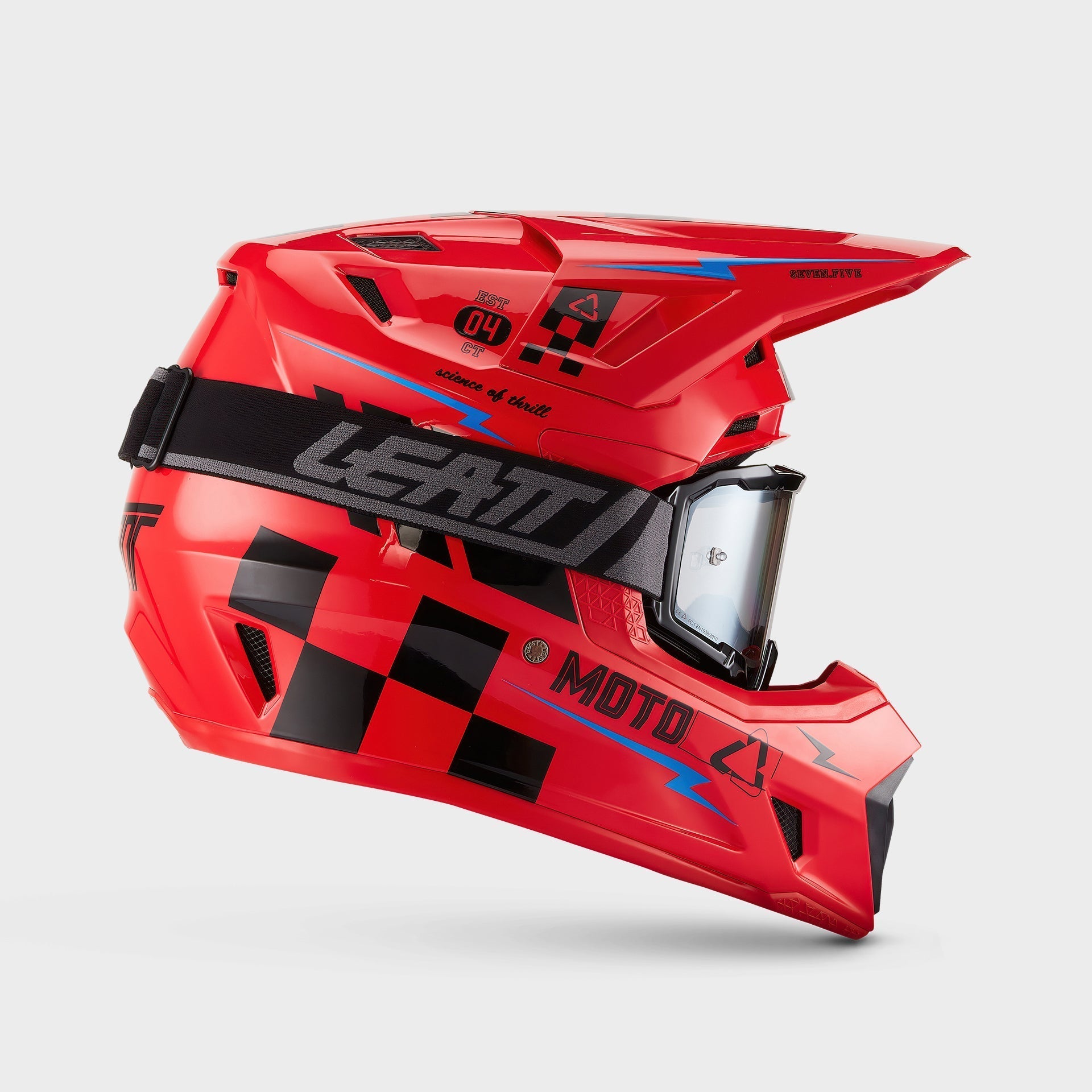 Kit Casco Moto 7.5|Verde|XXL 63-64cm