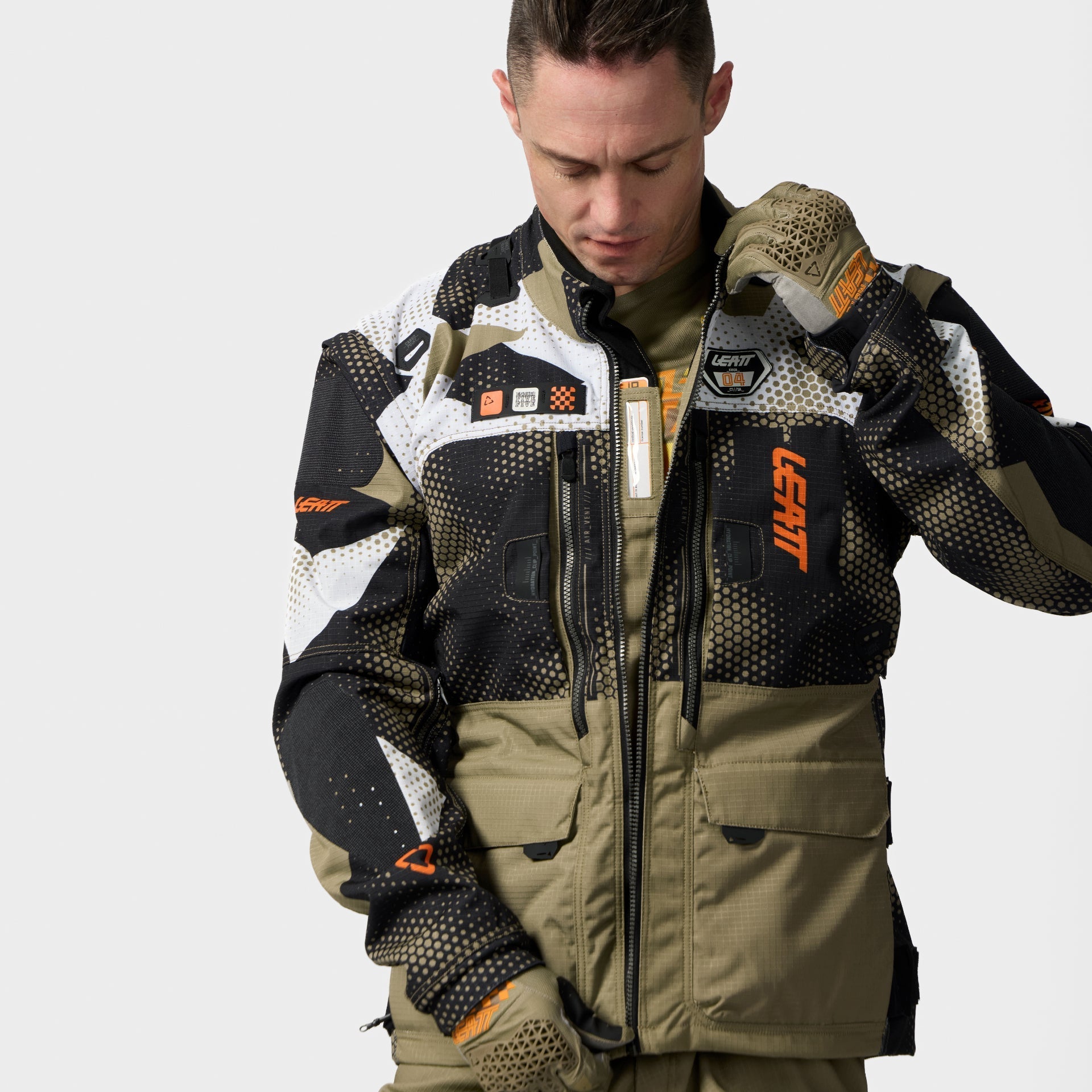 Giacca Moto 5.5 Enduro|Marrone|XL EU54