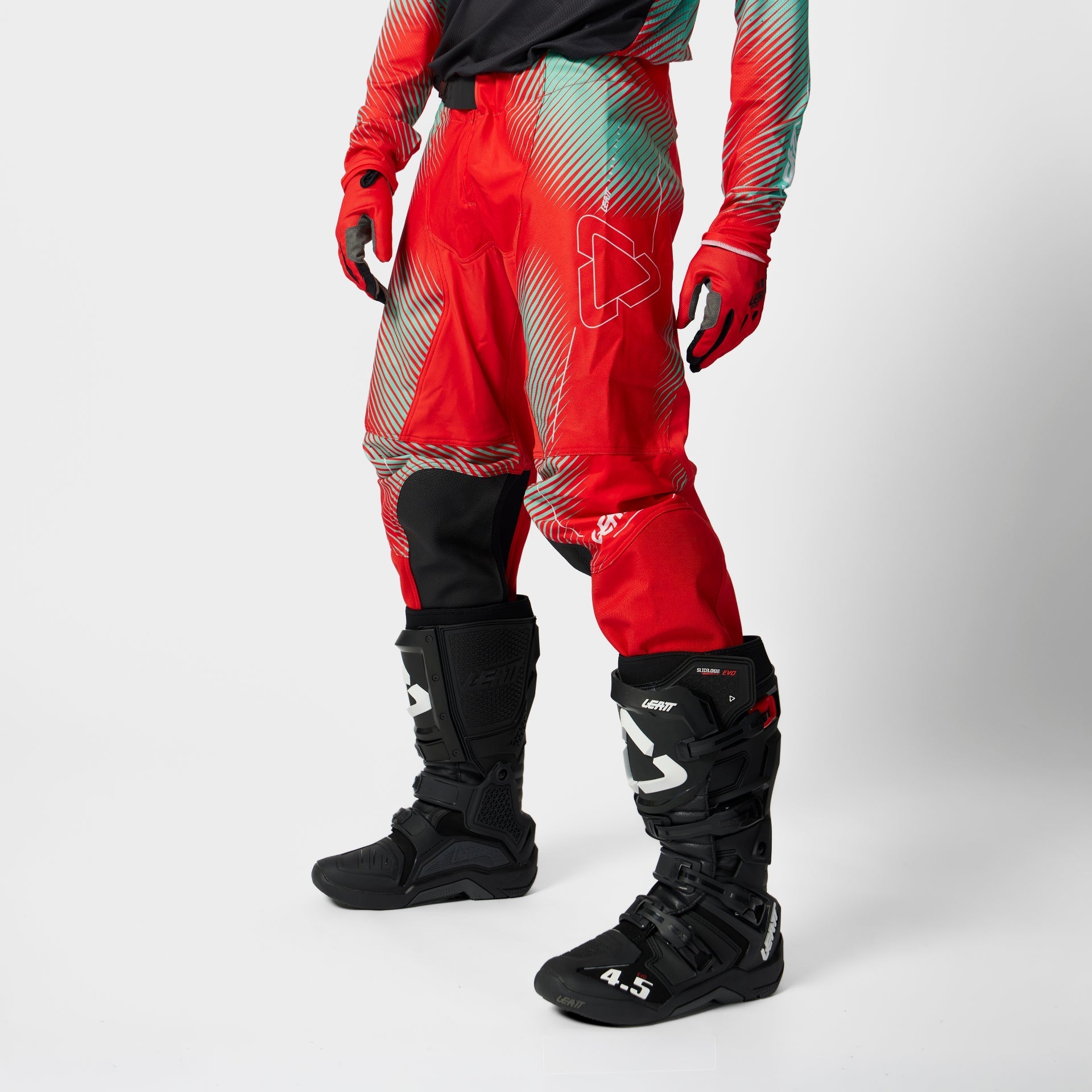 Pantaloni Moto 4.5|Rosso|L EU52