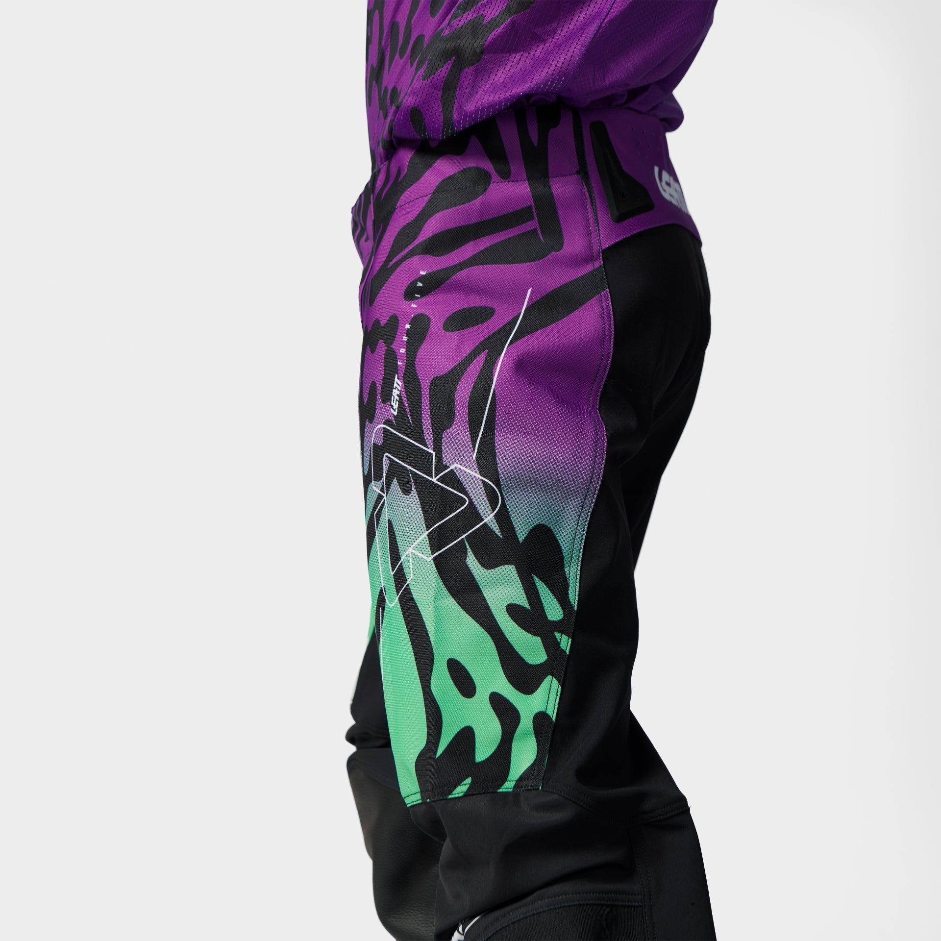 Pantaloni Moto 4.5|Viola|M EU50