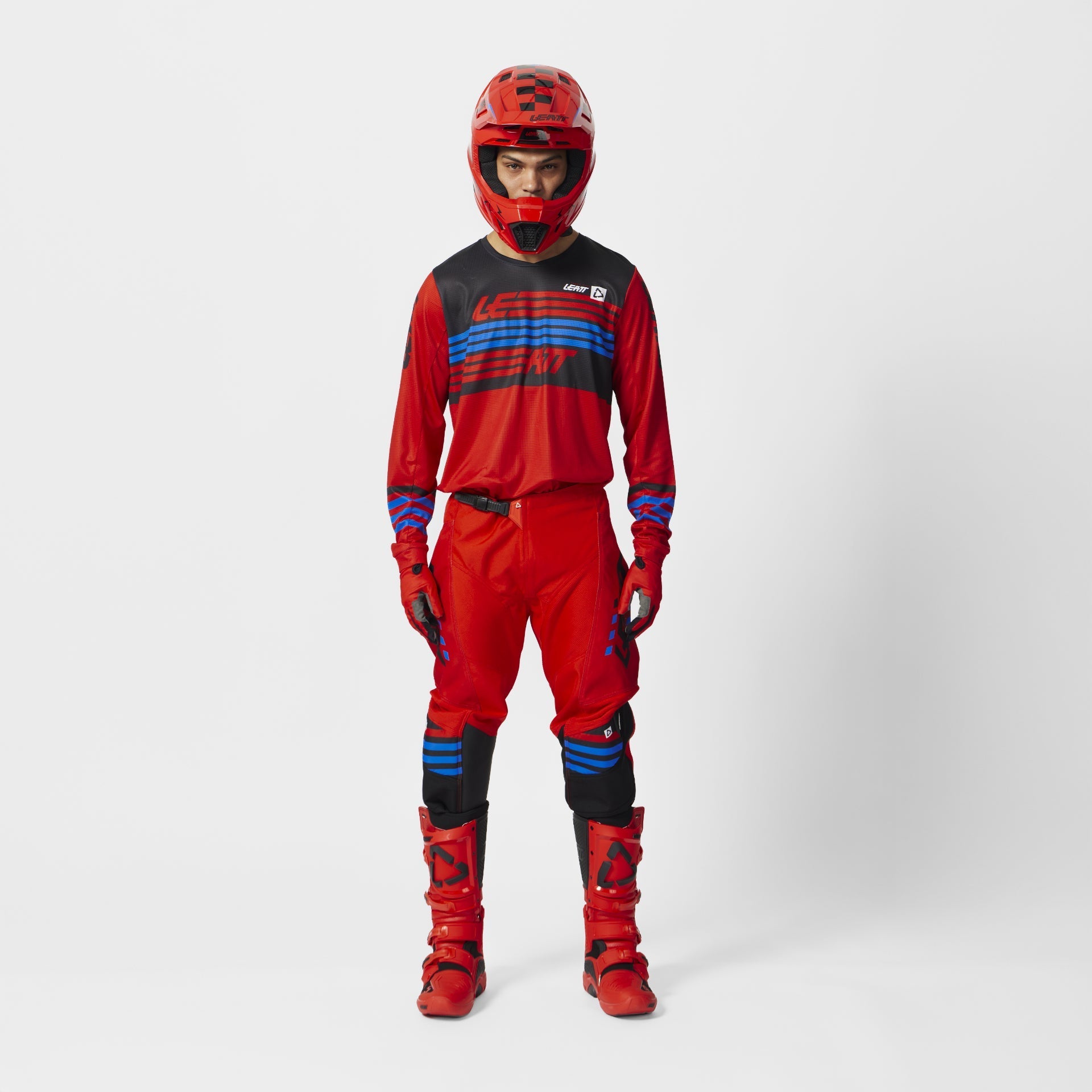 Pantaloni Moto 3.5|Rosso|M EU50