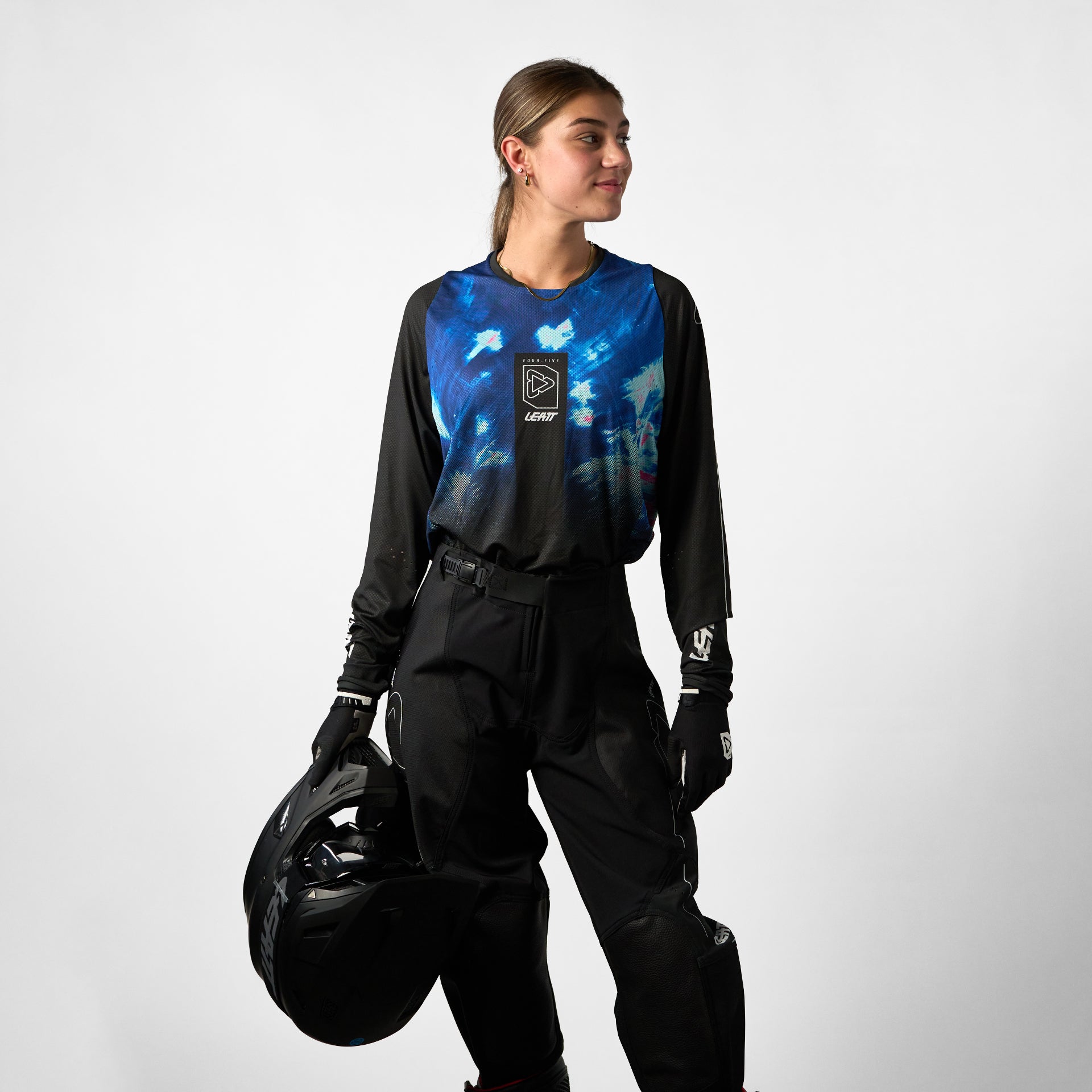 Maglia Moto 4.5 Lite Donna|Nero|L EU40