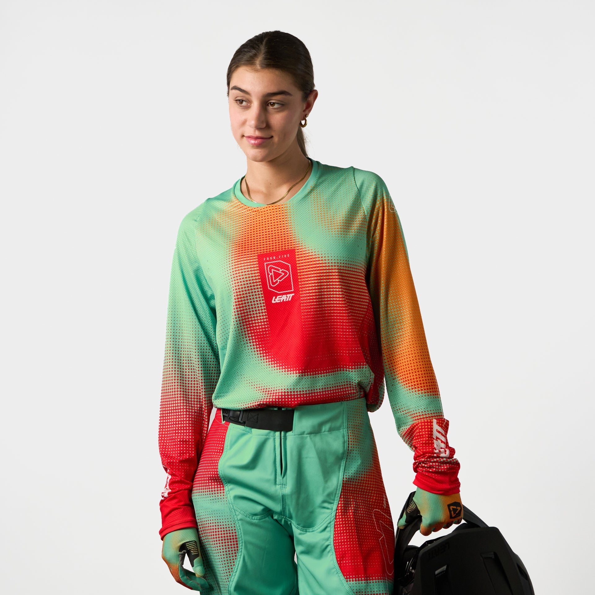Maglia Moto 4.5 Lite Donna|Verde|M EU38