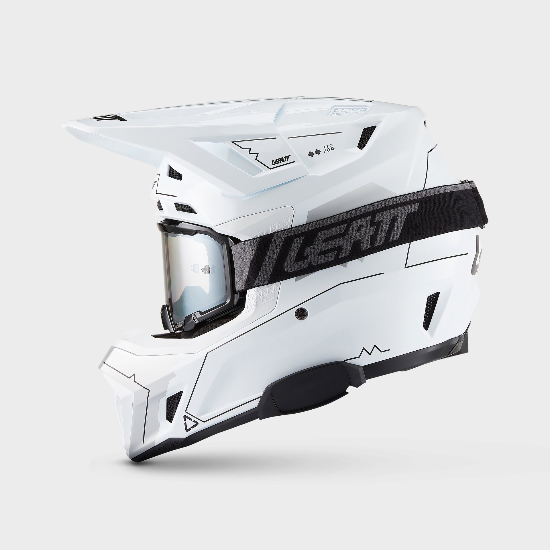 Kit Casco Moto 7.5 Cardo|Bianco|XS 53-54cm