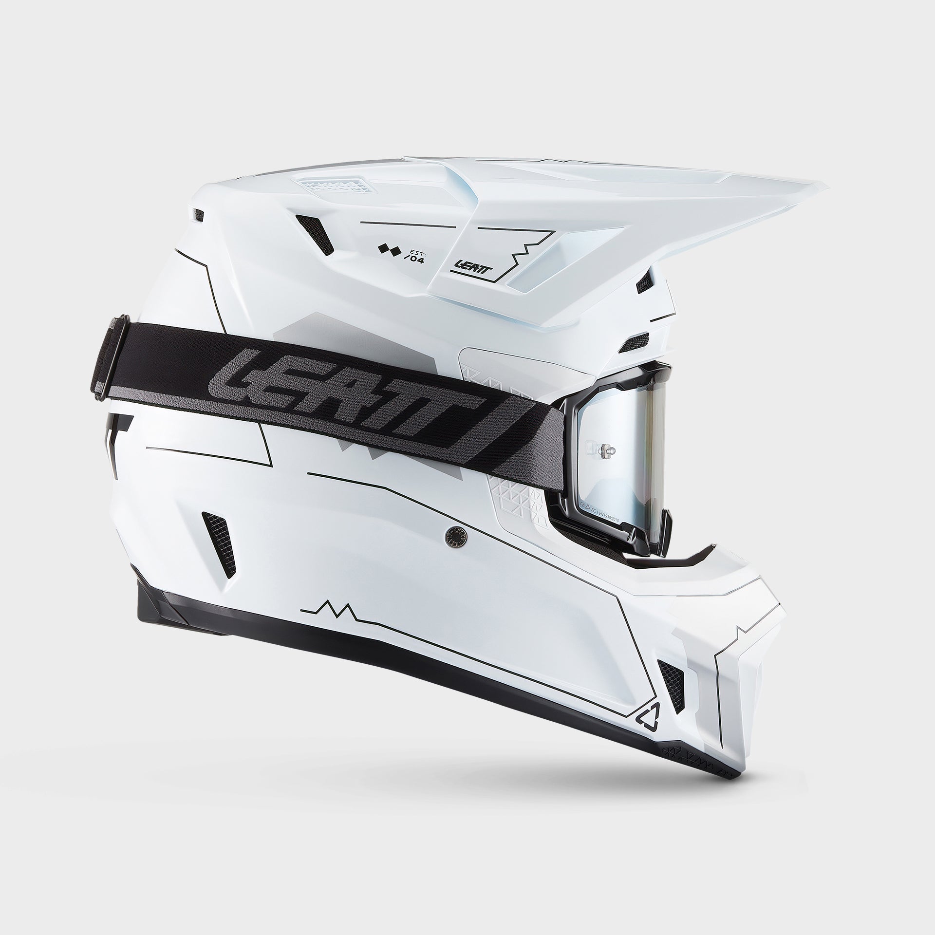 Kit Casco Moto 7.5 Cardo|Bianco|M 57-58cm