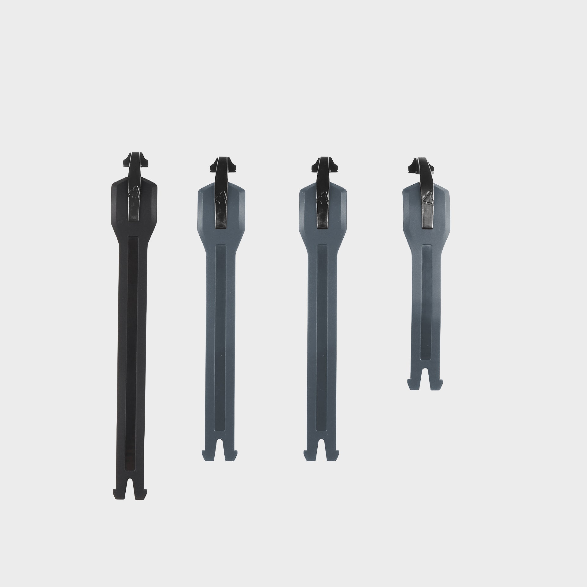 Cinturino Ricambio Per Stivali 4.5 | Nero 1 + Grigio Pietra 3-PZ |