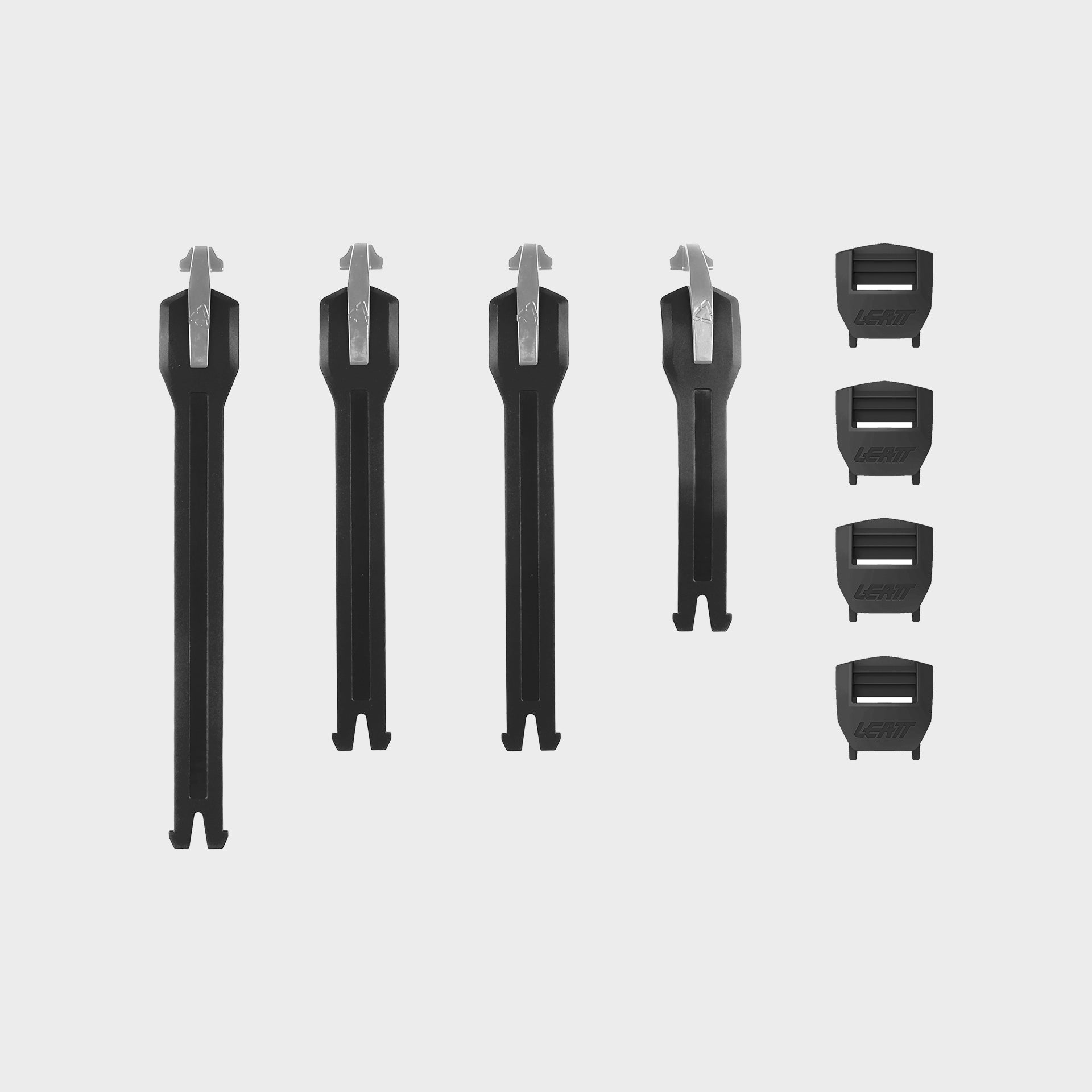 Strap Kit Moto 6.5 Black 4-Pcs