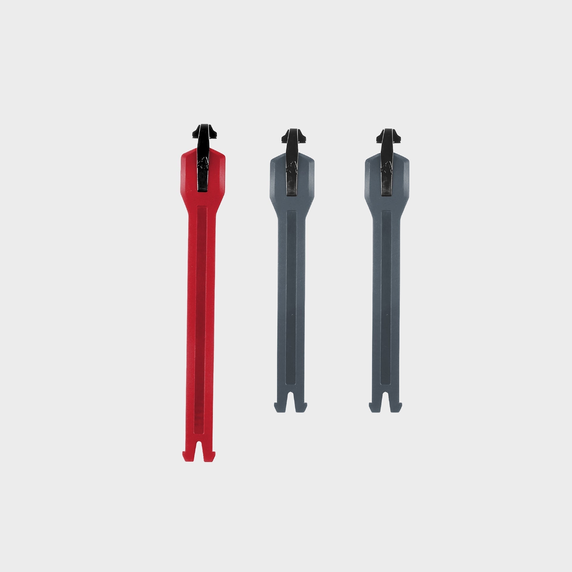 Cinturino Ricambio Per Stivali 3.5 | Grigio Scuro 2 + Rosso 1-PZ |