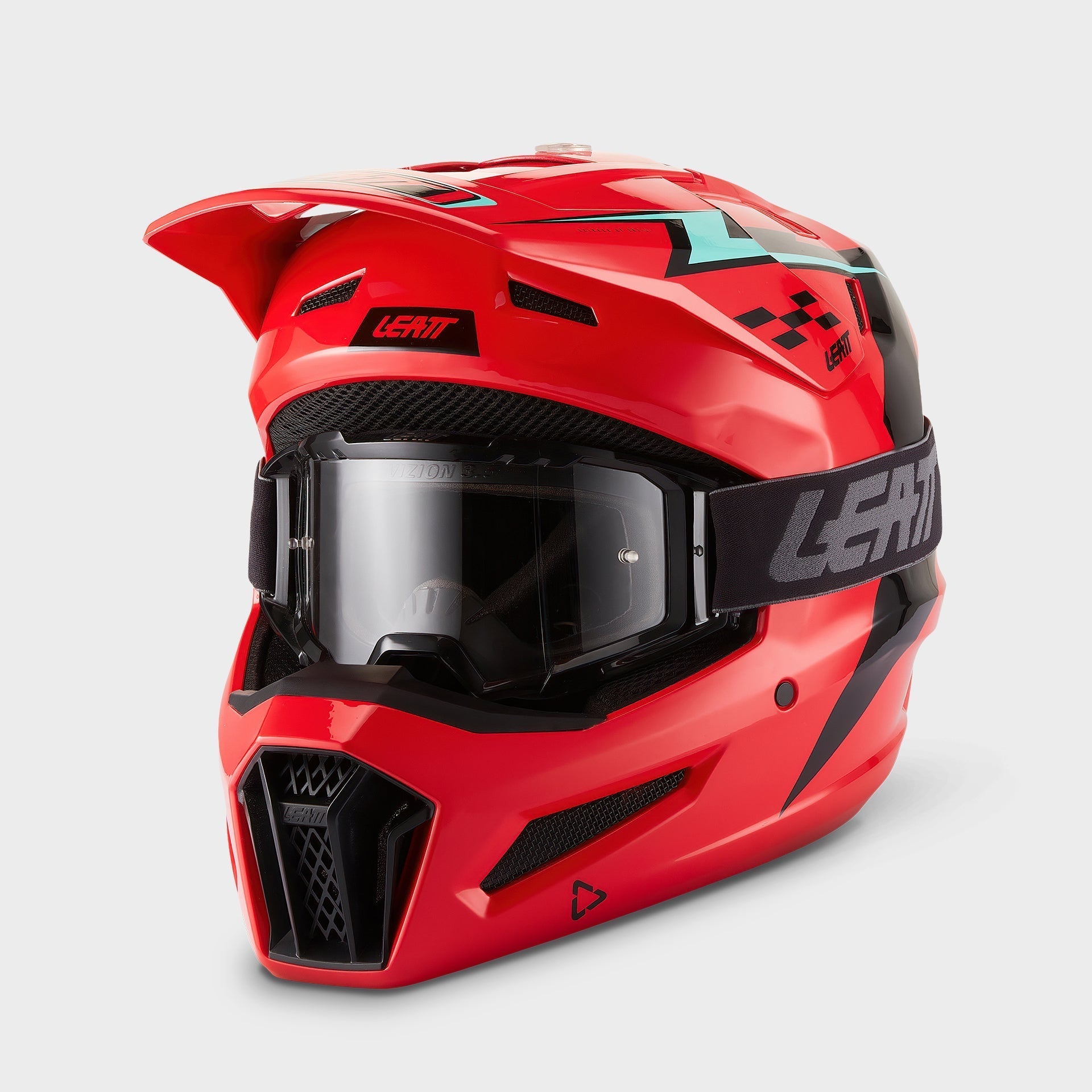 Kit Casco Moto 3.5 Jr|Nero|L 53-54cm