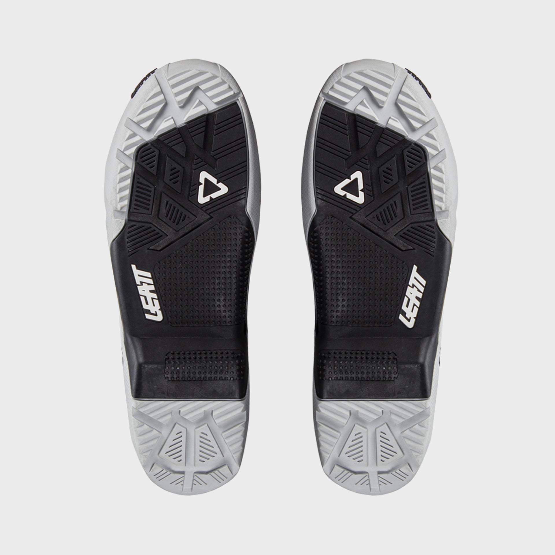 Soletta Ricambio Stivali 4.5/5.5 Enduro Coppia | Nero/Bianco | US12/13