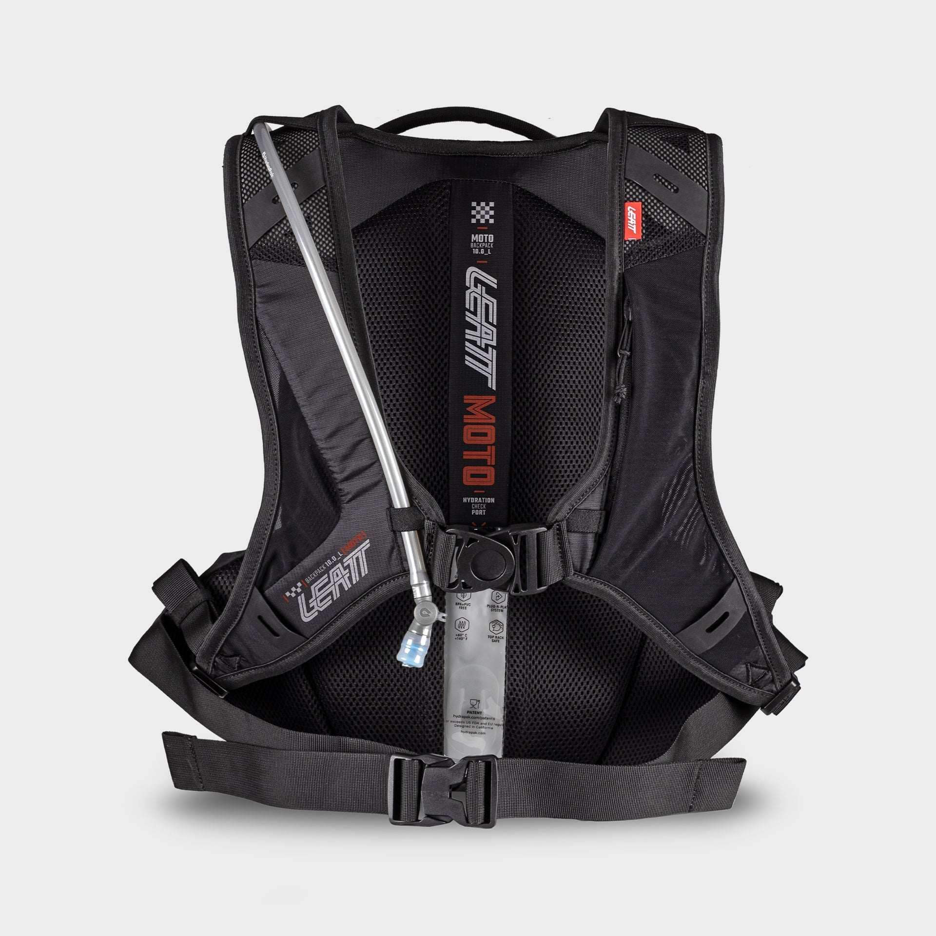Zaino Moto 10L con sacca idrica|Nero| 10L