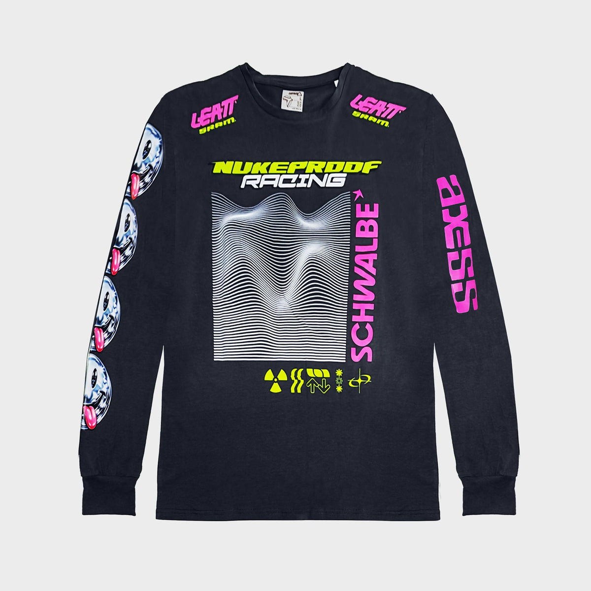 Maglia a maniche lunghe NAR Team Busy - Nera