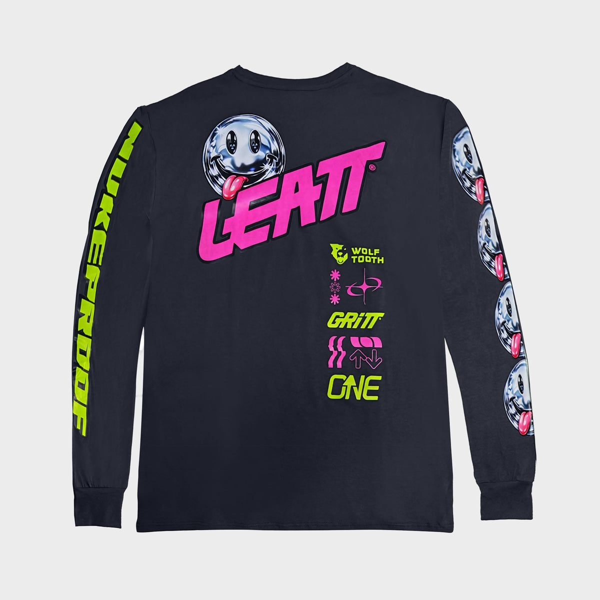 Maglia a maniche lunghe NAR Team Busy - Nera