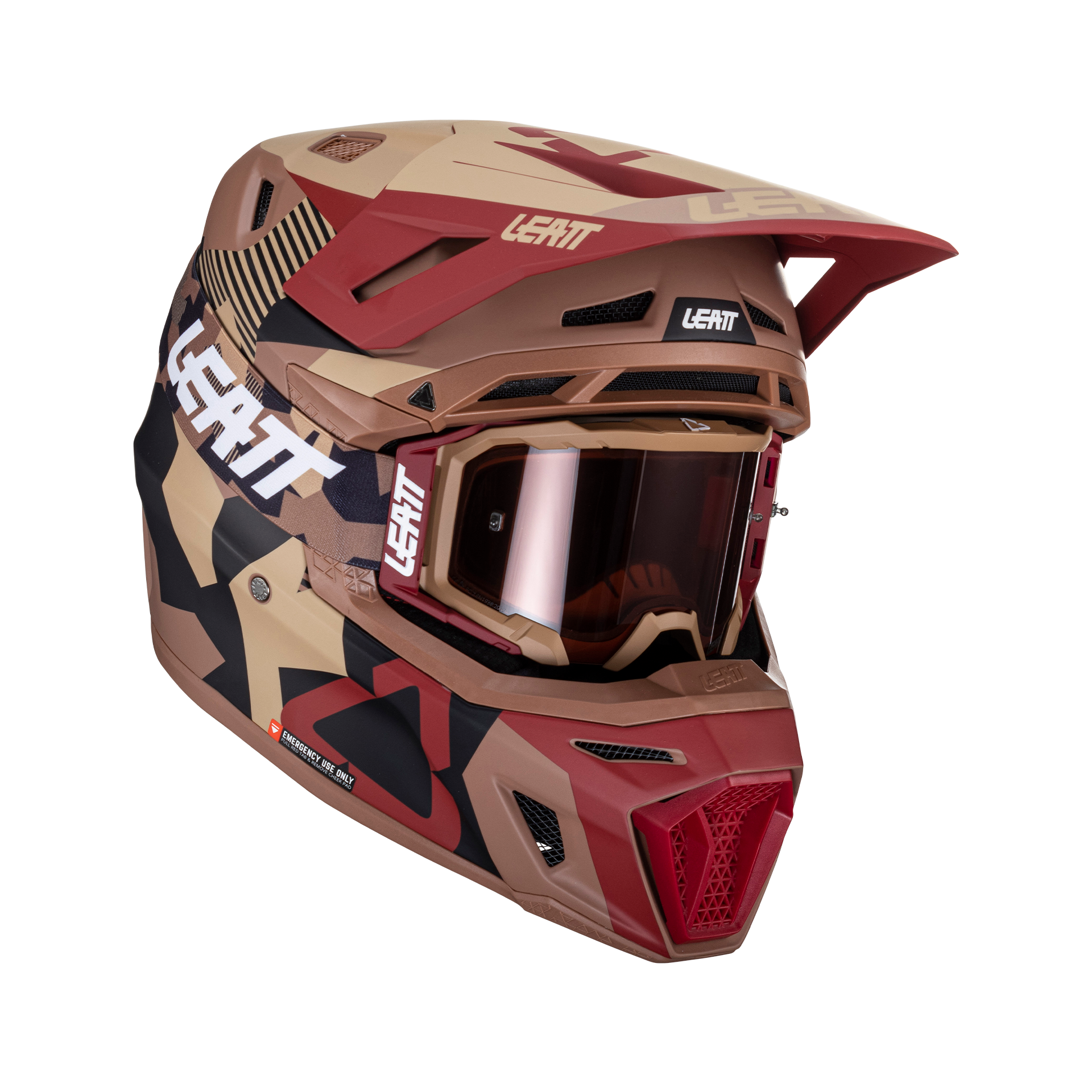 Kit casco Moto 8.5 Composite con occhiali 5.5