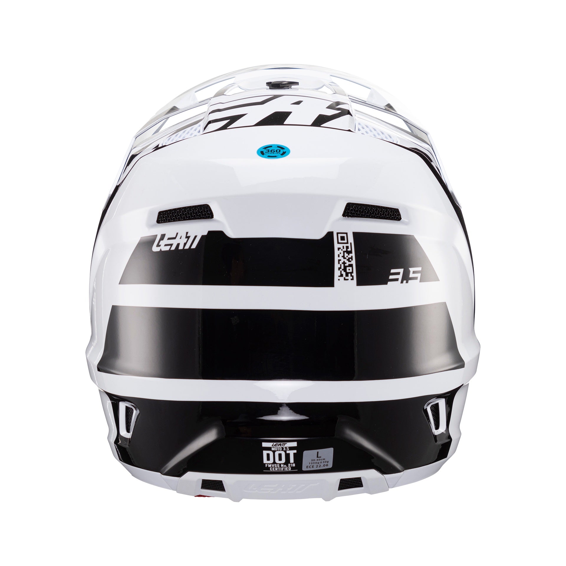 Casco moto 3.5 con Tecnologia 360° Turbine per bambino