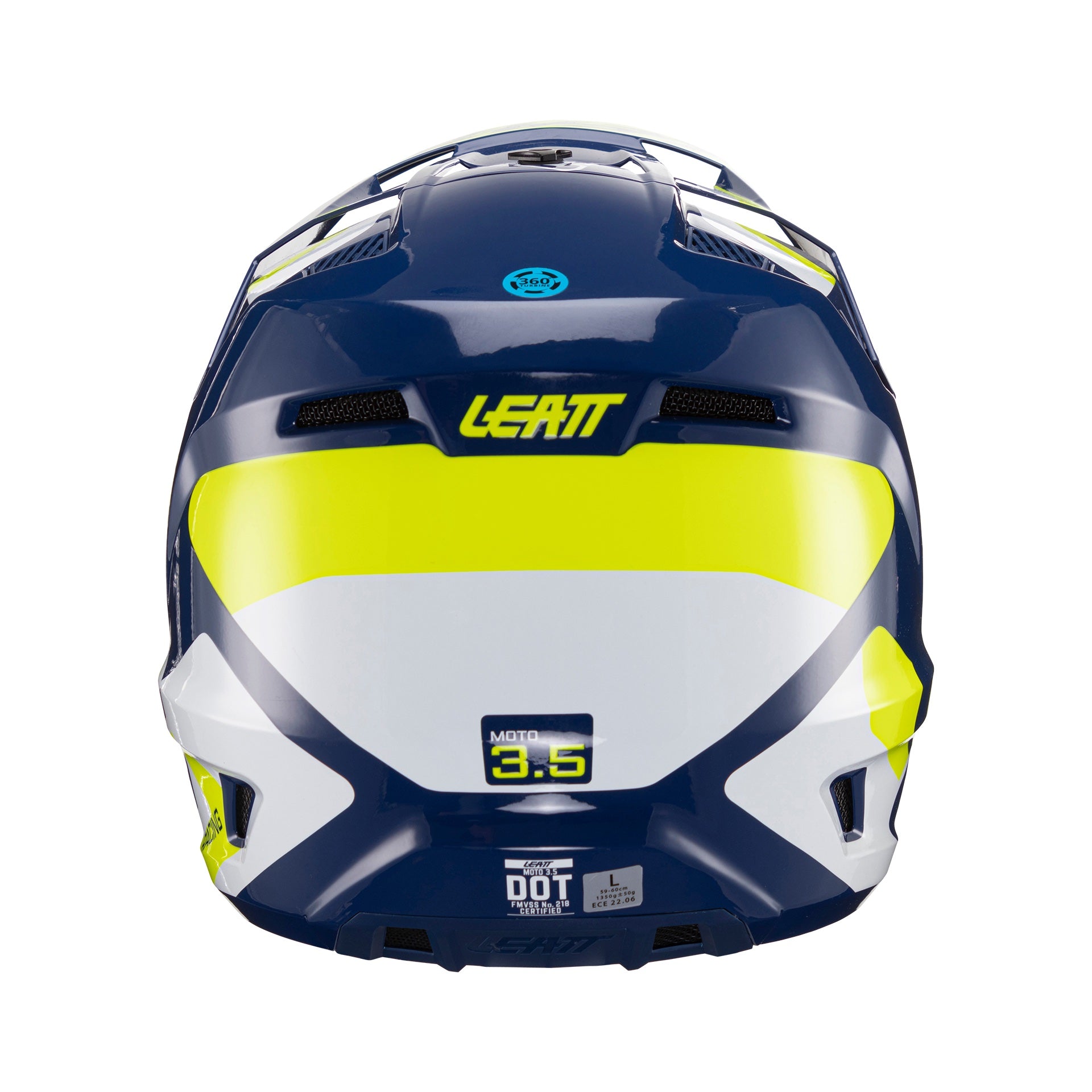 Casco moto 3.5 con Tecnologia 360° Turbine e maschera moto inclusa