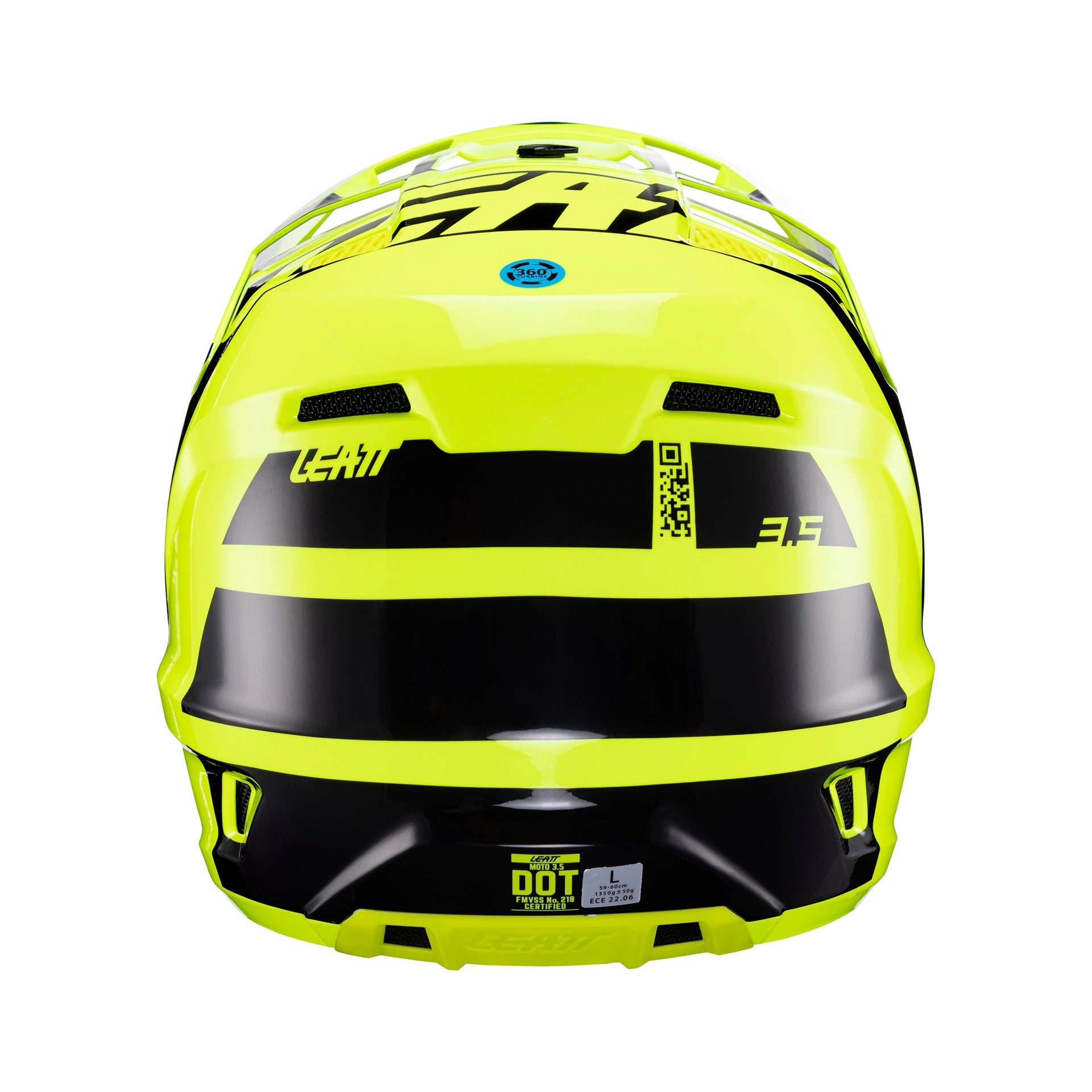 Casco moto 3.5 con Tecnologia 360° Turbine e maschera moto inclusa