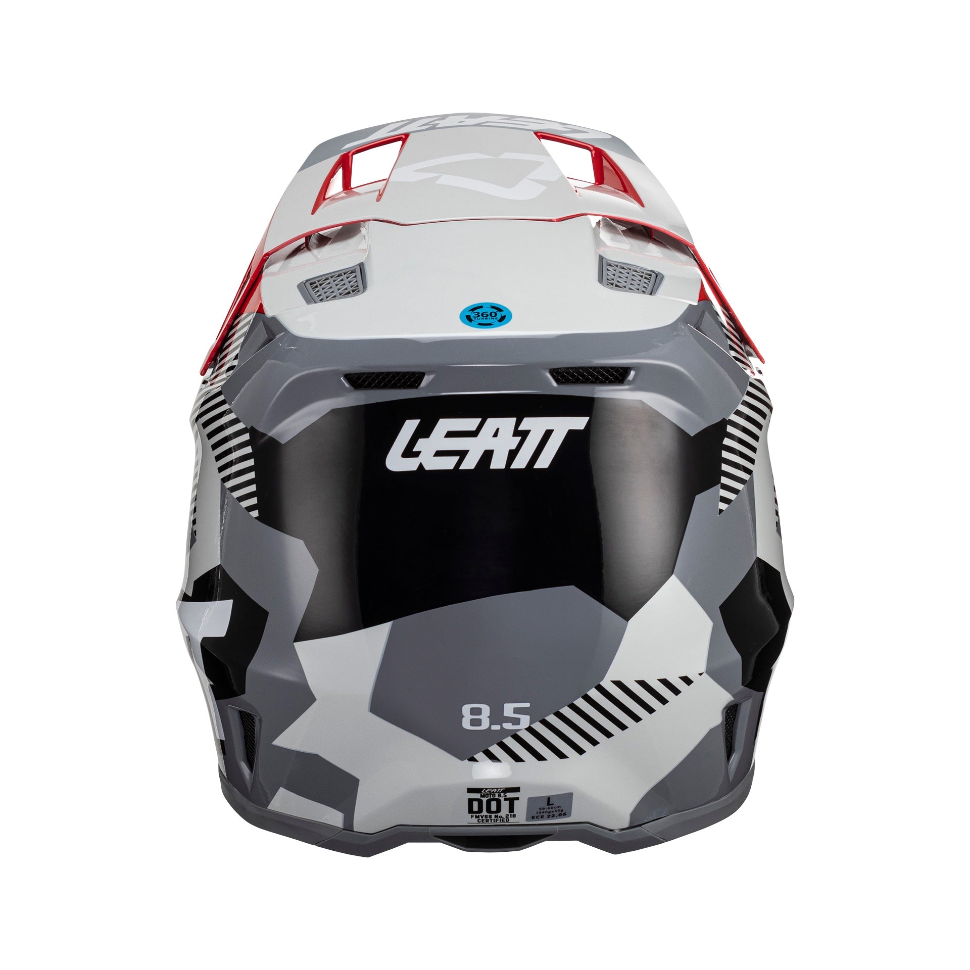 Casco moto 8.5 Composite protettivo con maschera da motocross inclusa