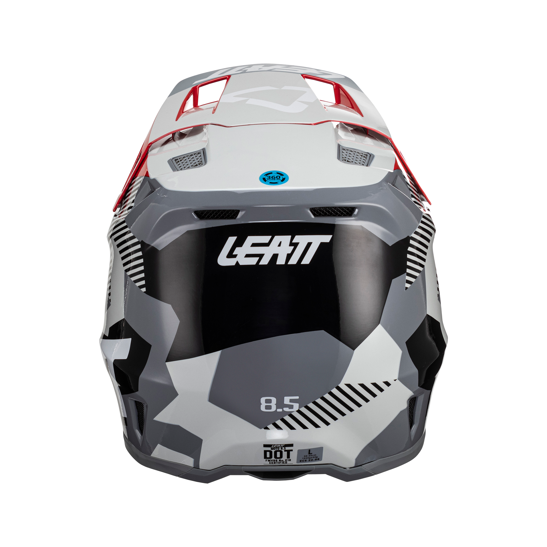 Kit casco Moto 8.5 Composite con occhiali 5.5