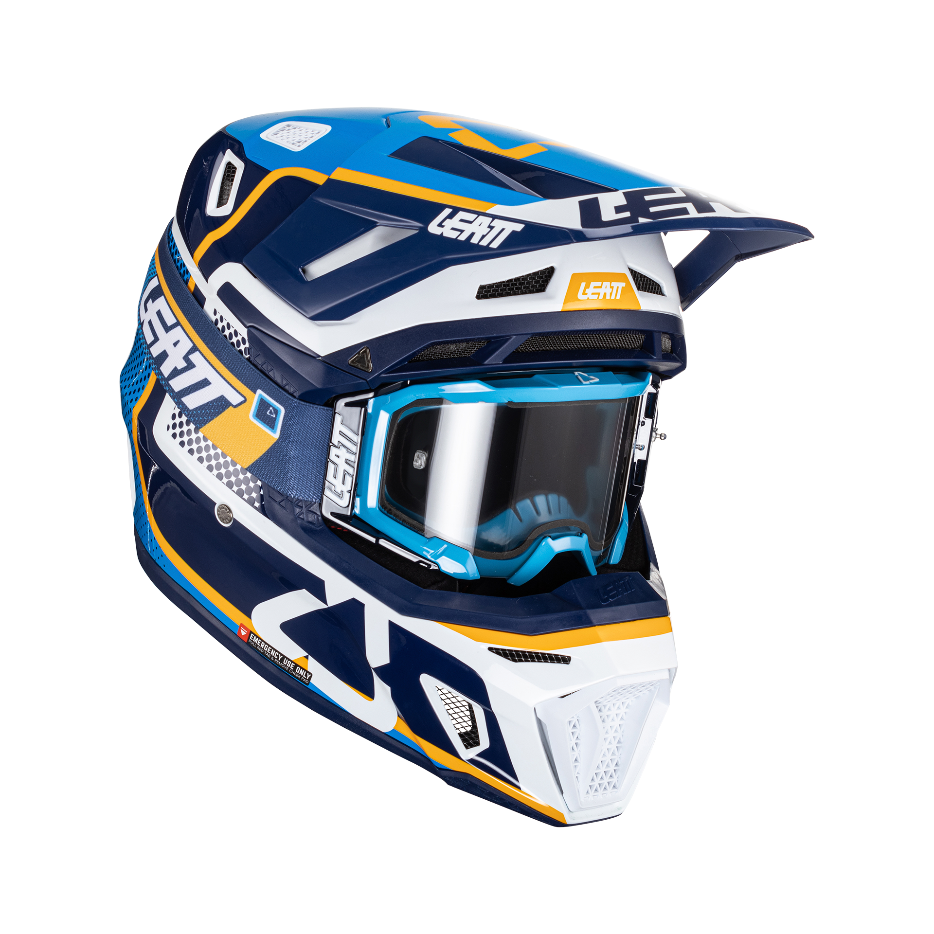 Kit casco Moto 8.5 Composite con occhiali 5.5