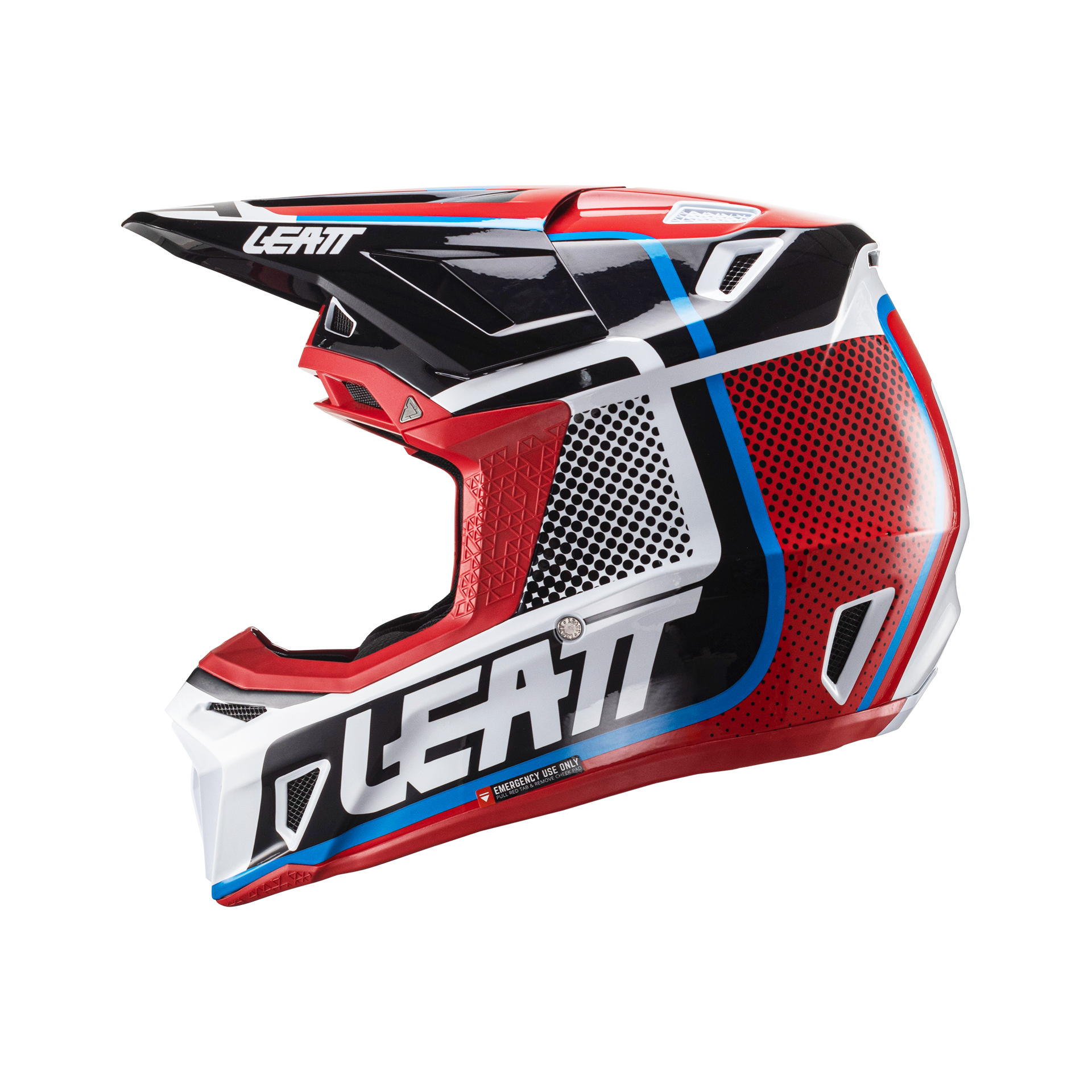 Kit casco Moto 8.5 Composite con occhiali 5.5