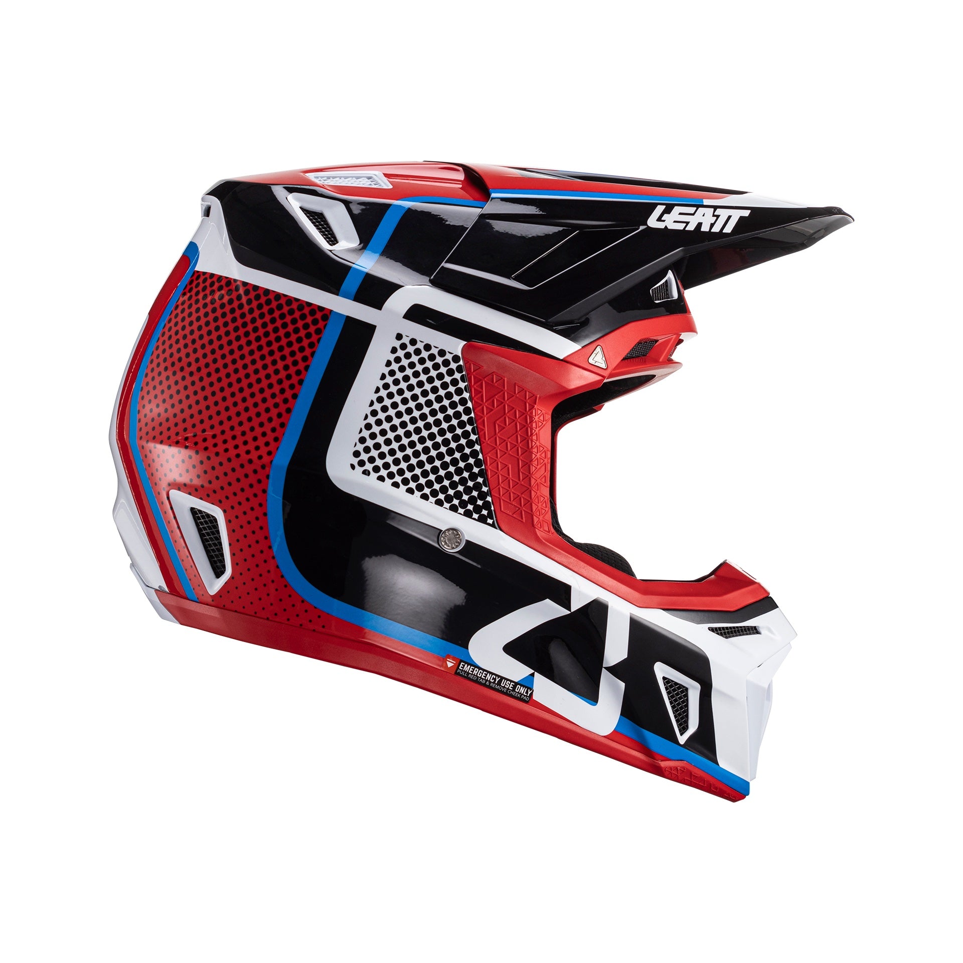 Casco moto 8.5 Composite protettivo con maschera da motocross inclusa