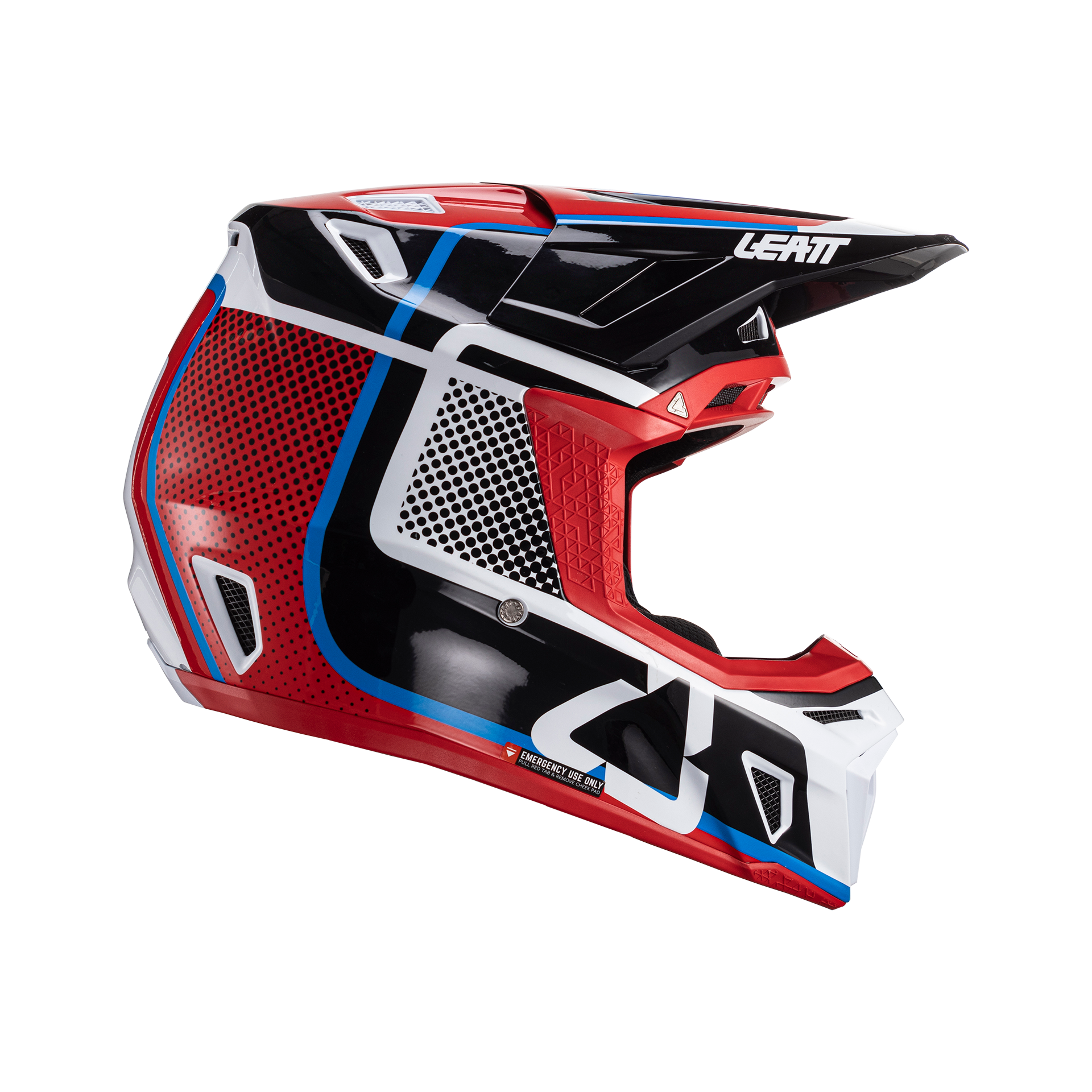 Kit casco Moto 8.5 Composite con occhiali 5.5