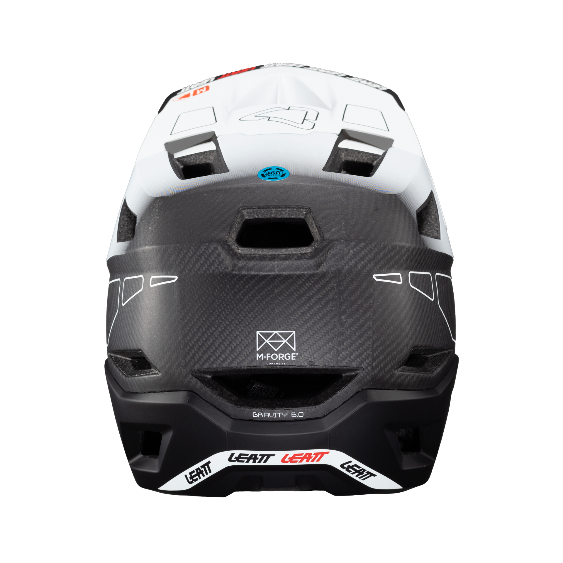 Casco MTB Gravity 6.0 con calotta in carbonio e certificato DH