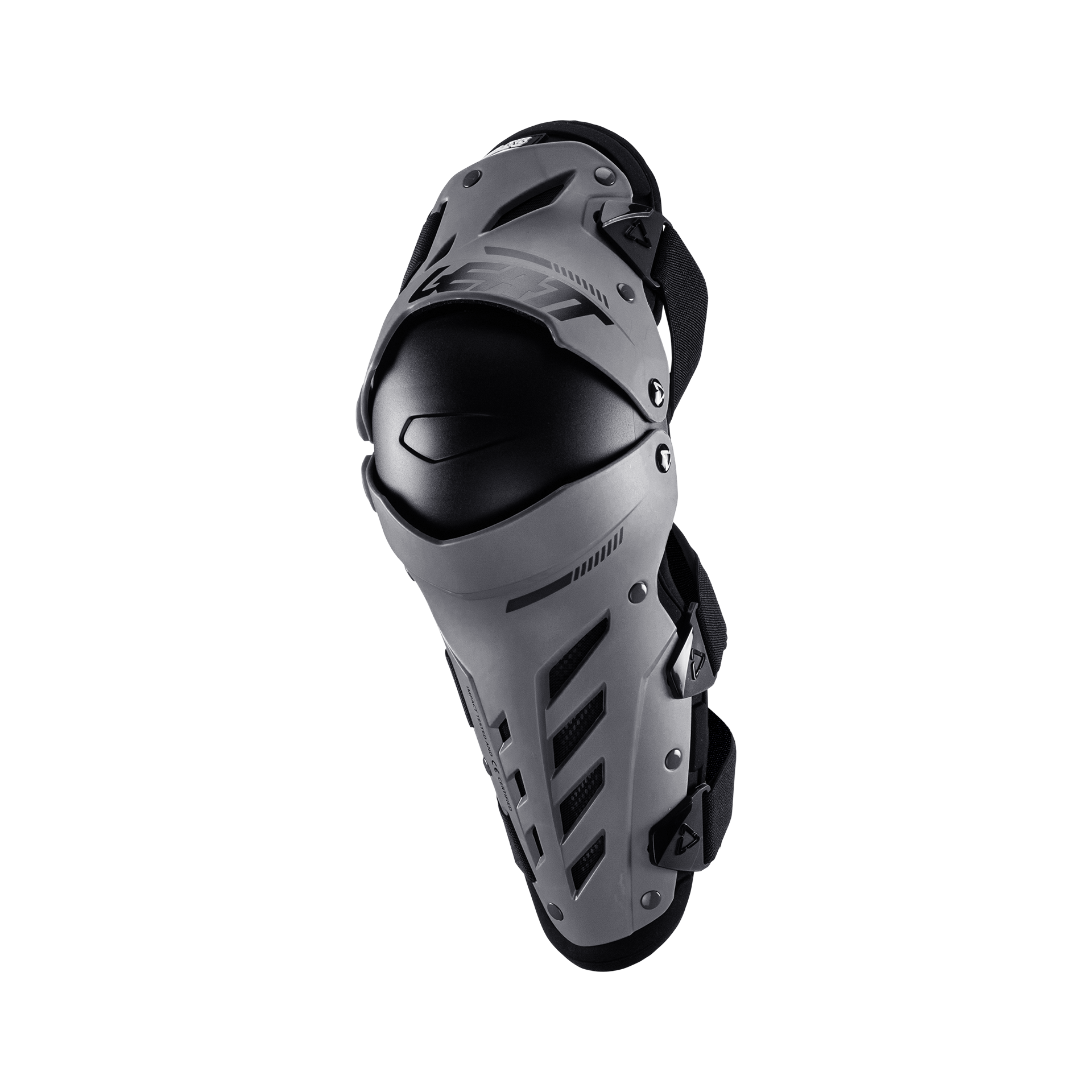 Ginocchiera e parastinchi Dual Axis flessibile con rivestimento rigido e schiuma anti impatto