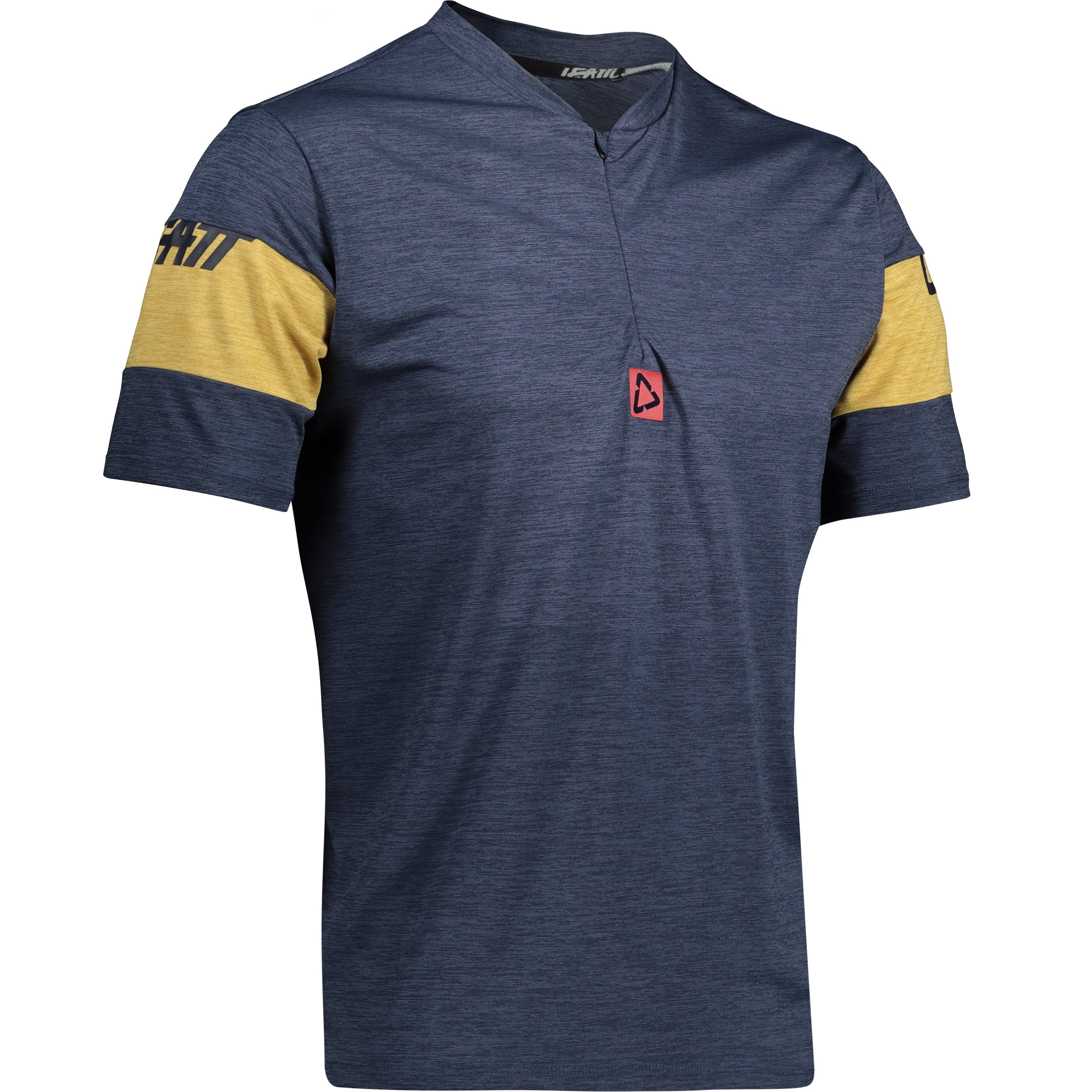 Maglia MTB 1.0 con zip a manica corta casual