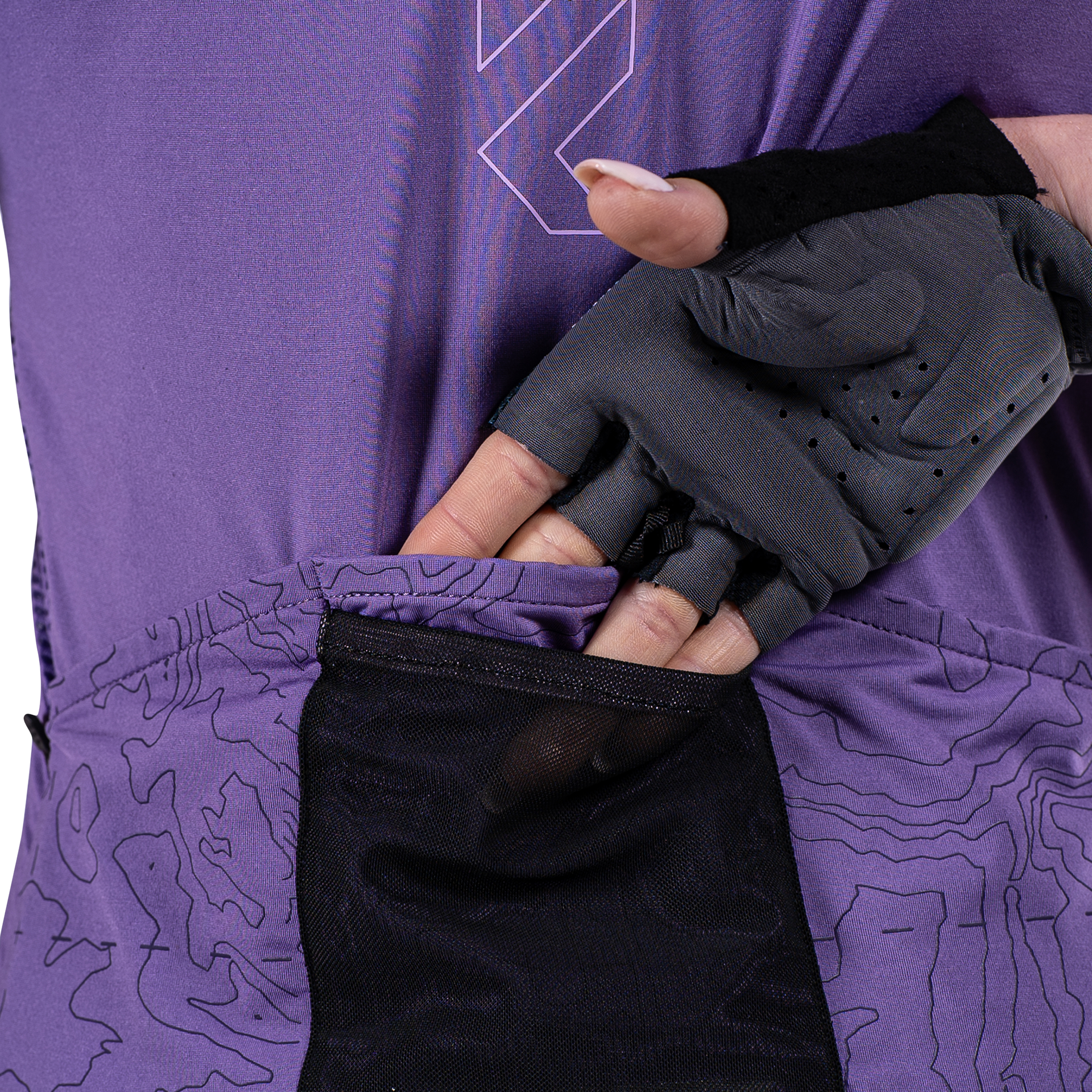 Maglia MTB Endurance 5.0 ergonomica in tessuto Ice-Yarn da donna