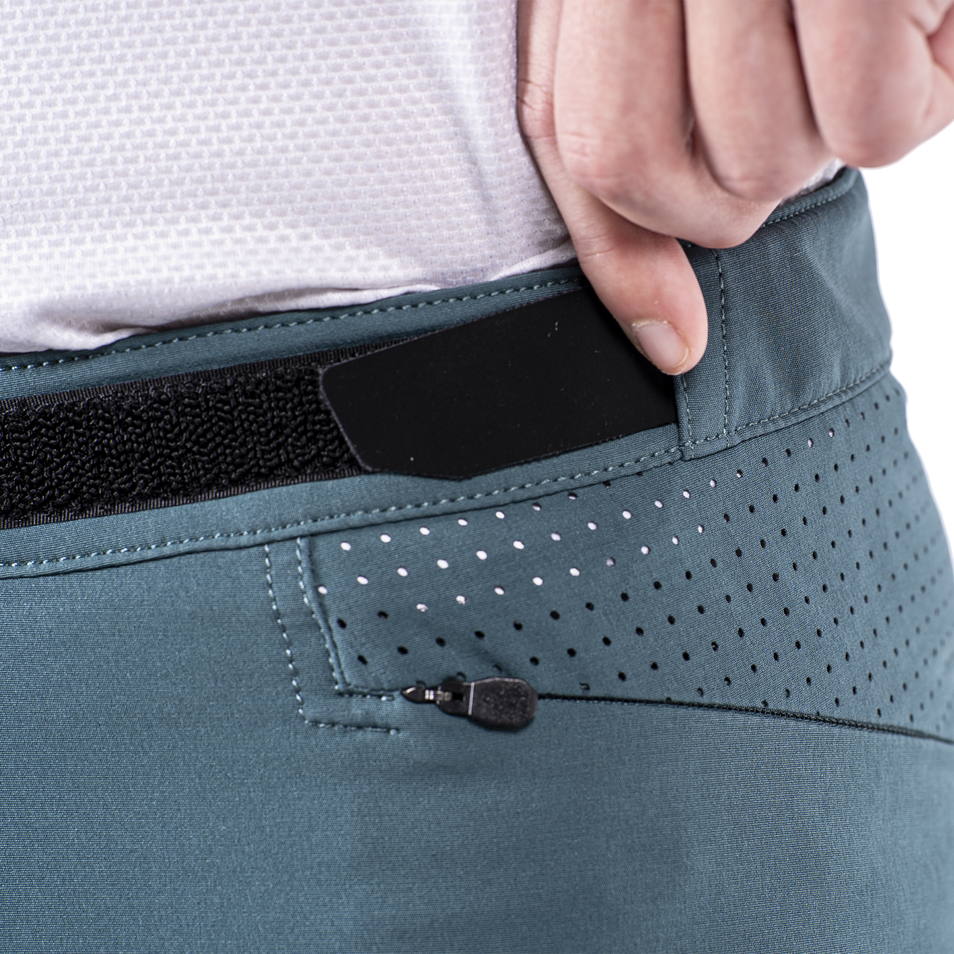 Pantaloncini MTB corti ALLMTN 2.0 comodi e traspiranti per bambino