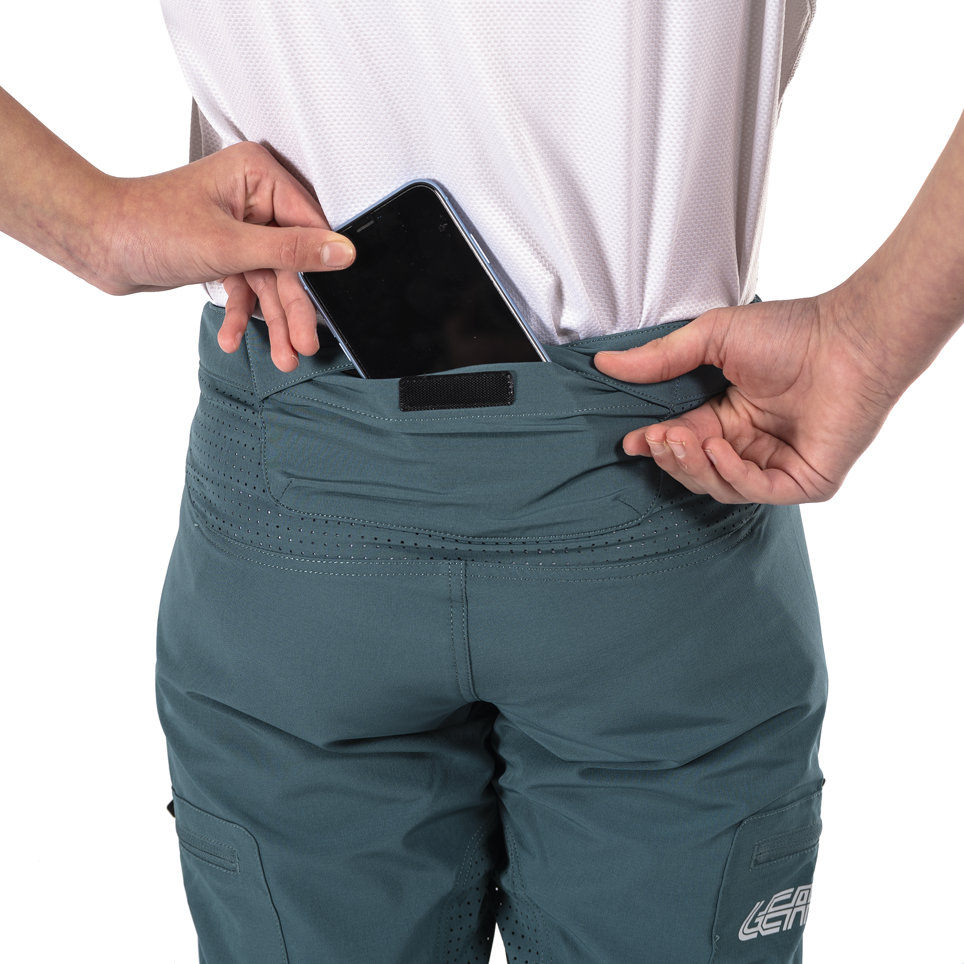 Pantaloncini MTB corti ALLMTN 2.0 comodi e traspiranti per bambino