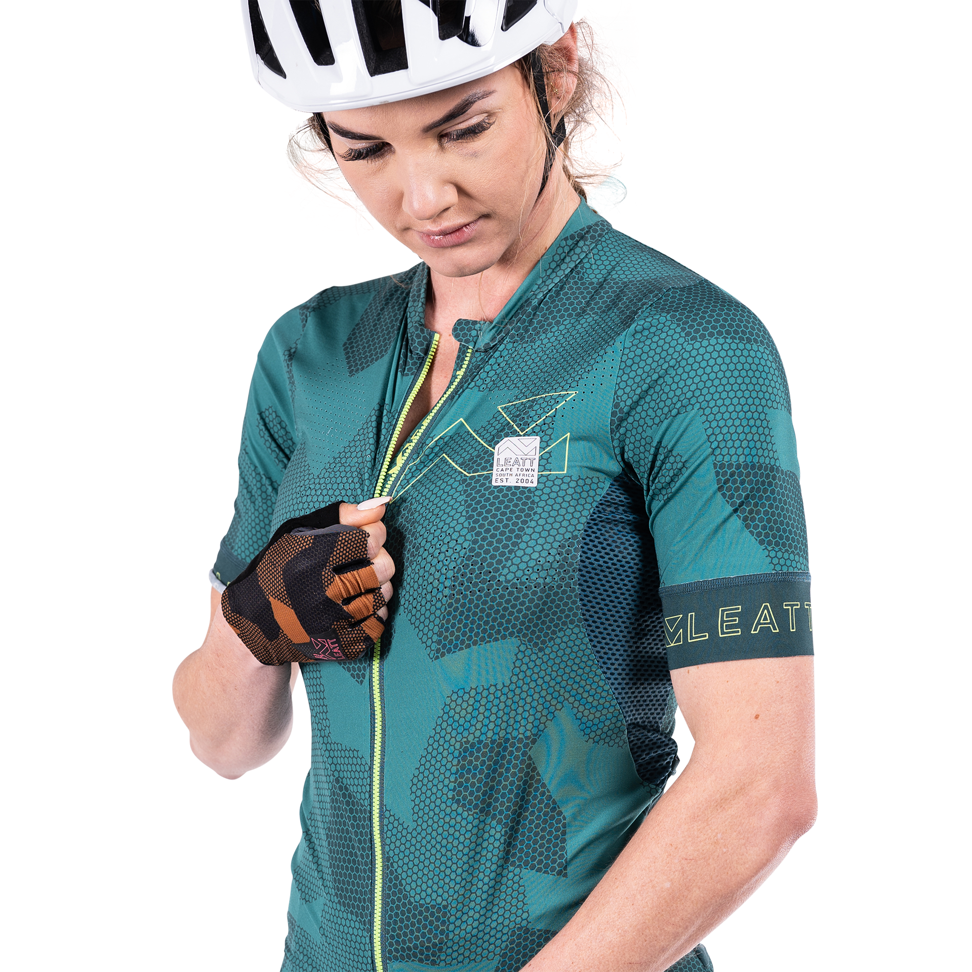 Maglia MTB Endurance 5.0 ergonomica in tessuto Ice-Yarn da donna