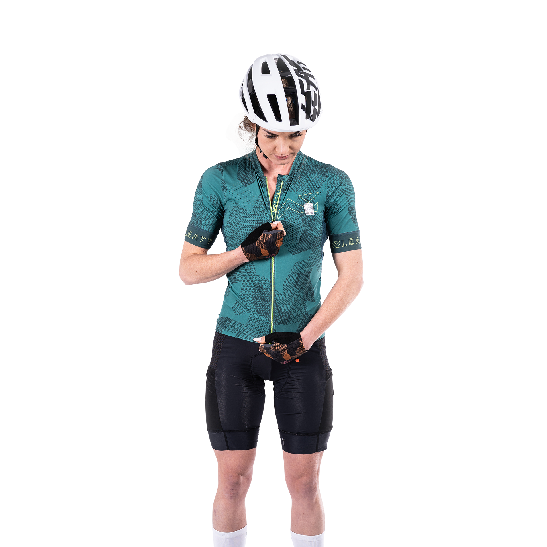 Maglia MTB Endurance 5.0 ergonomica in tessuto Ice-Yarn da donna