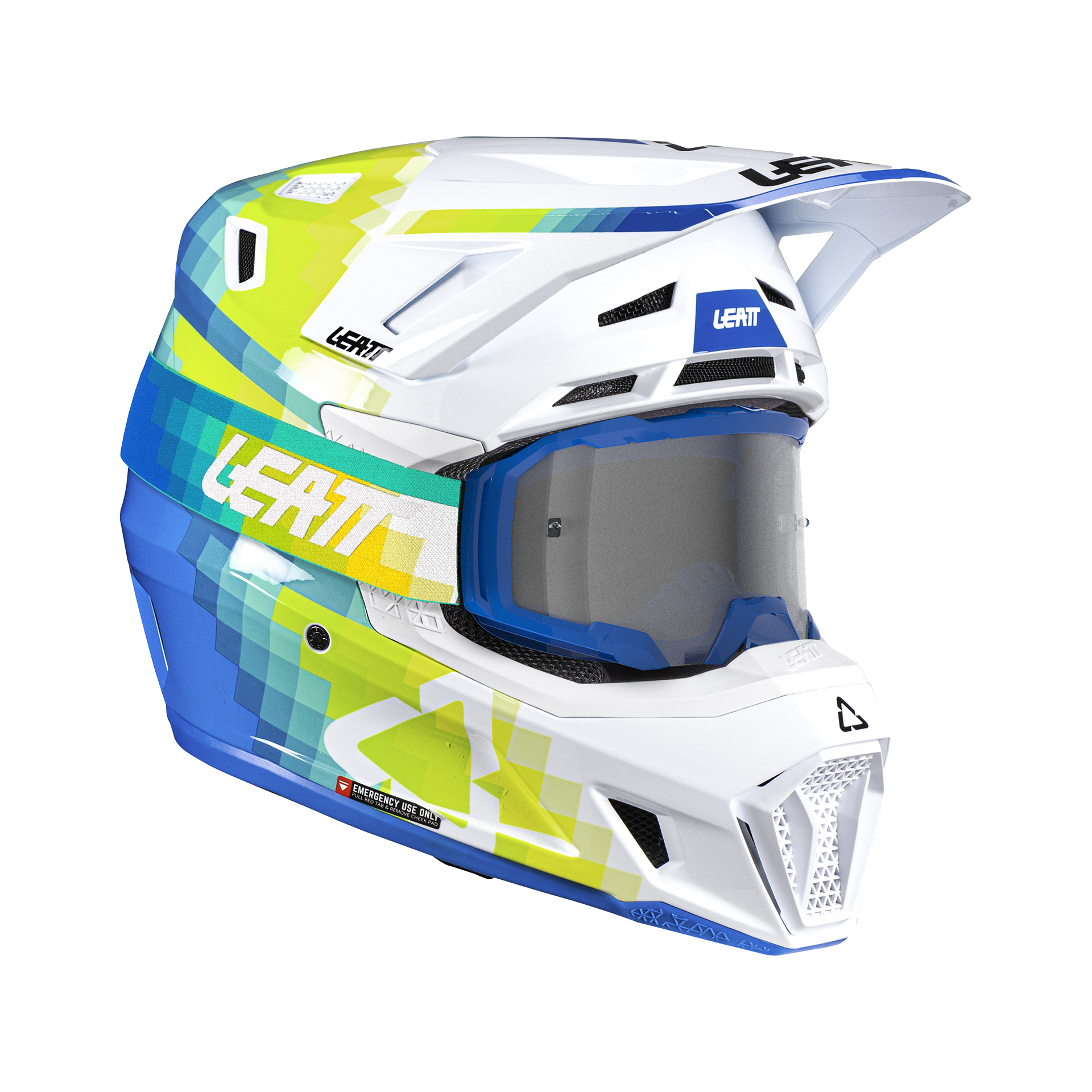 Kit casco Moto 7.5 con maschera 4.5