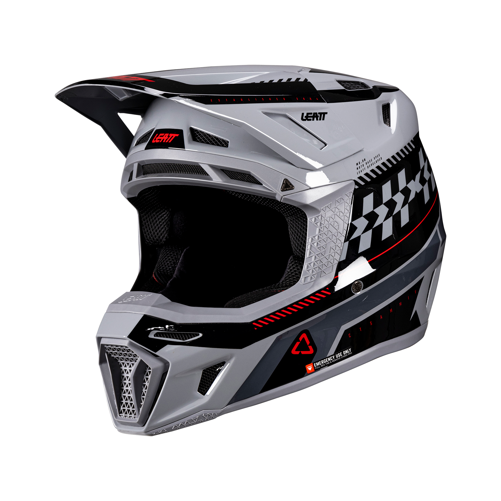 Kit casco Moto 8.5 Composite con occhiali 5.5