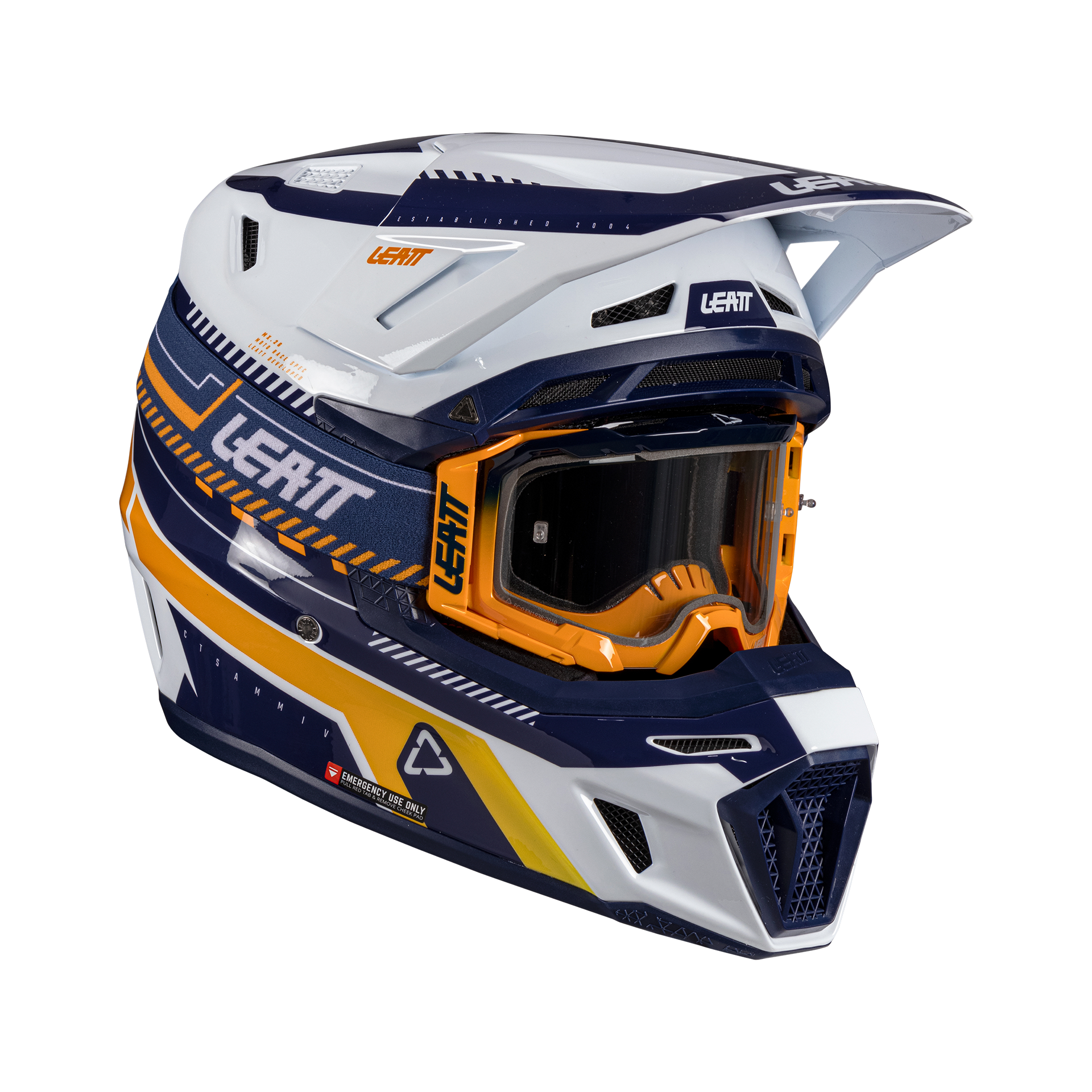 Kit casco Moto 8.5 Composite con maschera 5.5