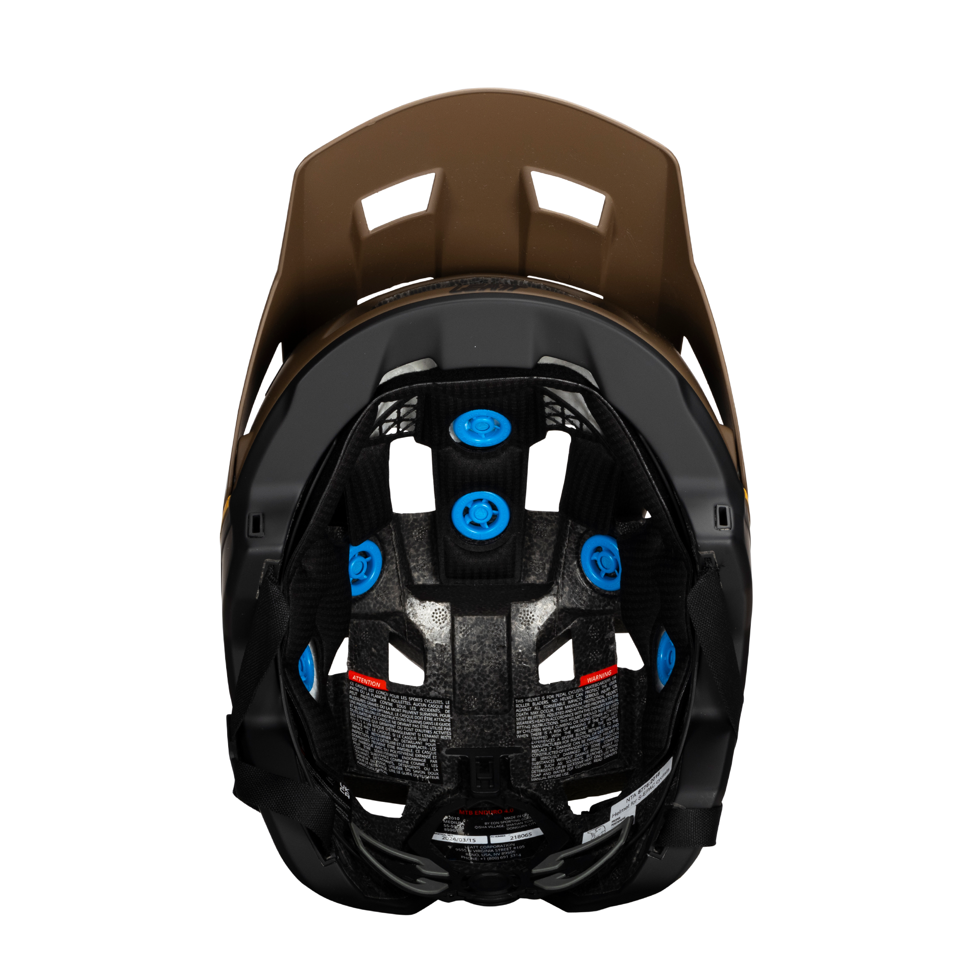 Casco MTB Enduro 4.0 certificato DH e mentoniera rimovibile