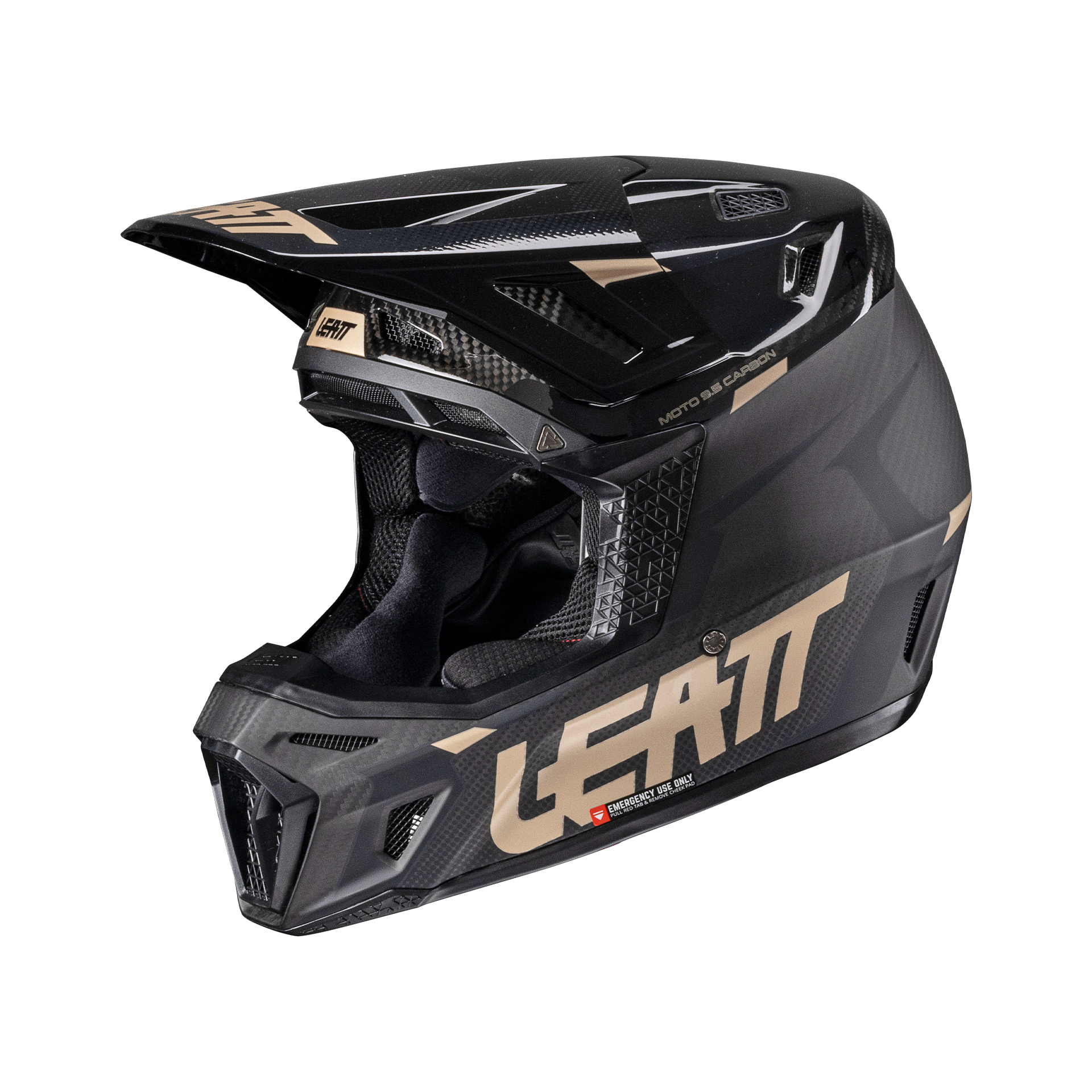 Kit casco Moto 9.5 Carbon con maschera 6.5 Iriz