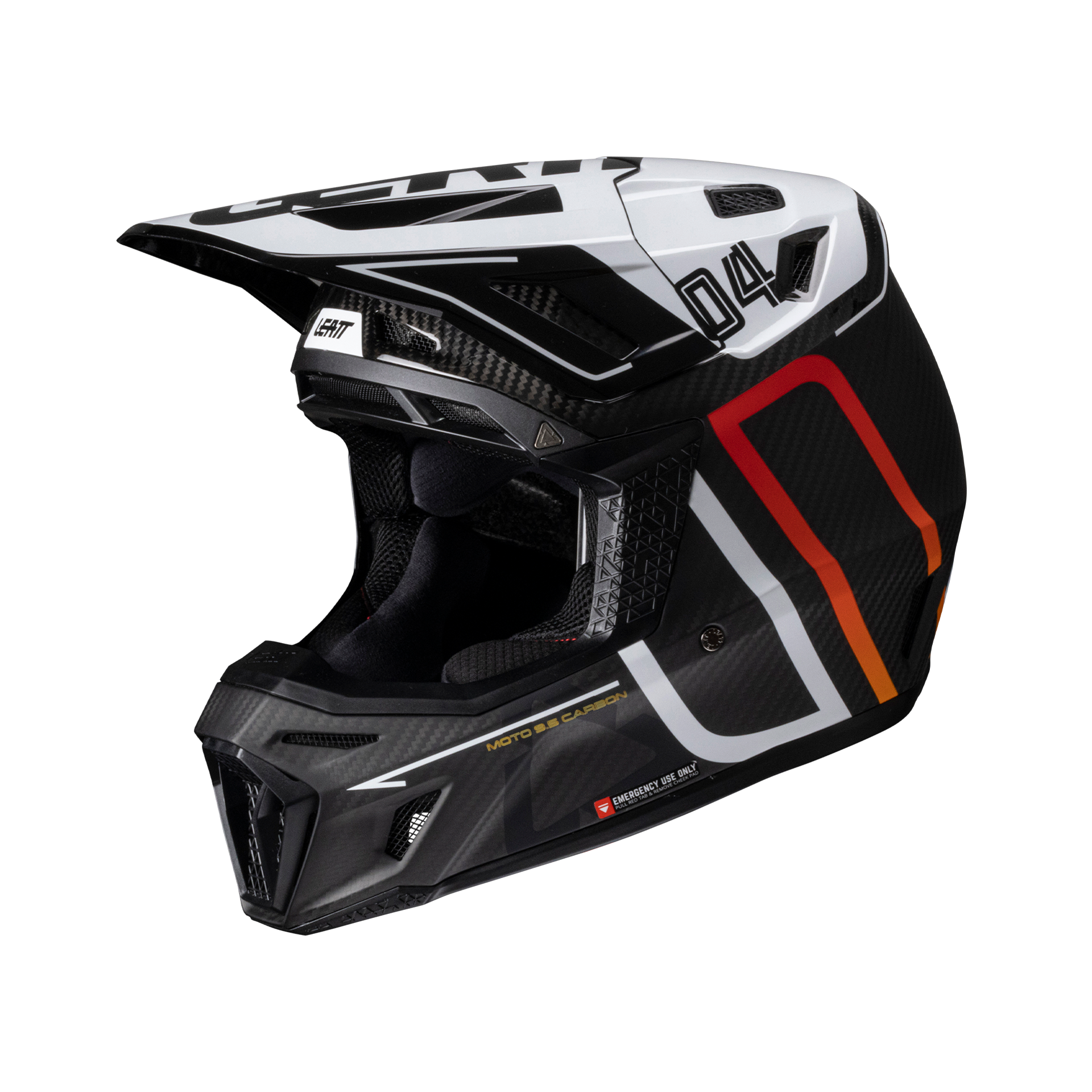 Kit casco Moto 9.5 Carbon con maschera 6.5 Iriz