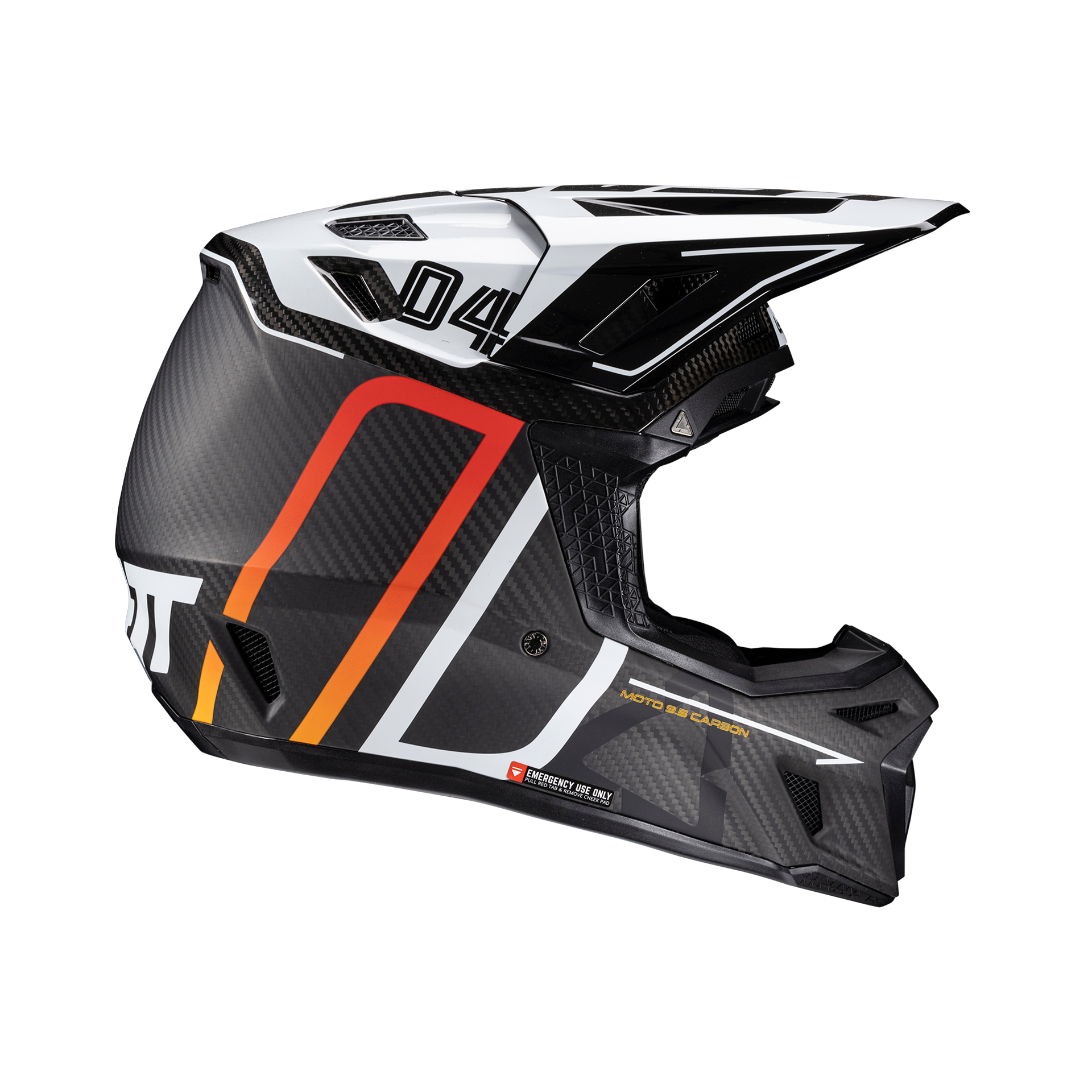 Kit casco Moto 9.5 Carbon con maschera 6.5 Iriz