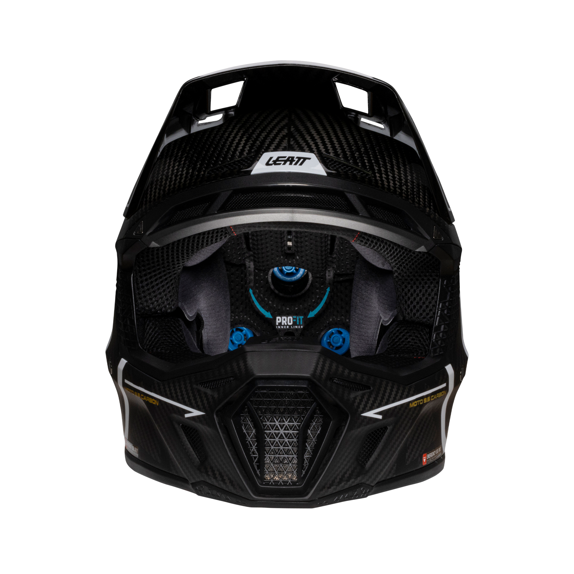 Kit casco Moto 9.5 Carbon con maschera 6.5 Iriz