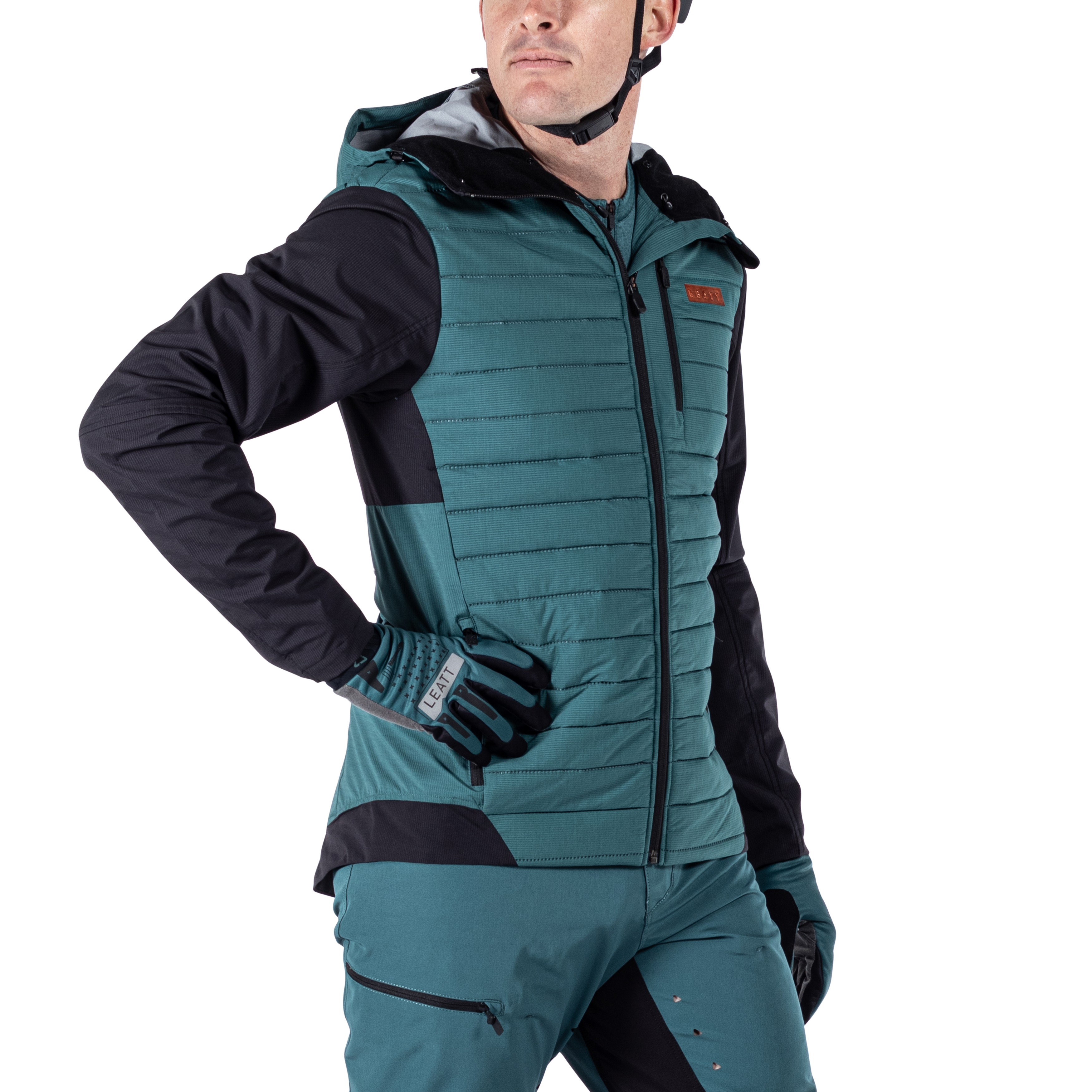 Giacca MTB Trail 3.0 antivento con cappuccio regolabile