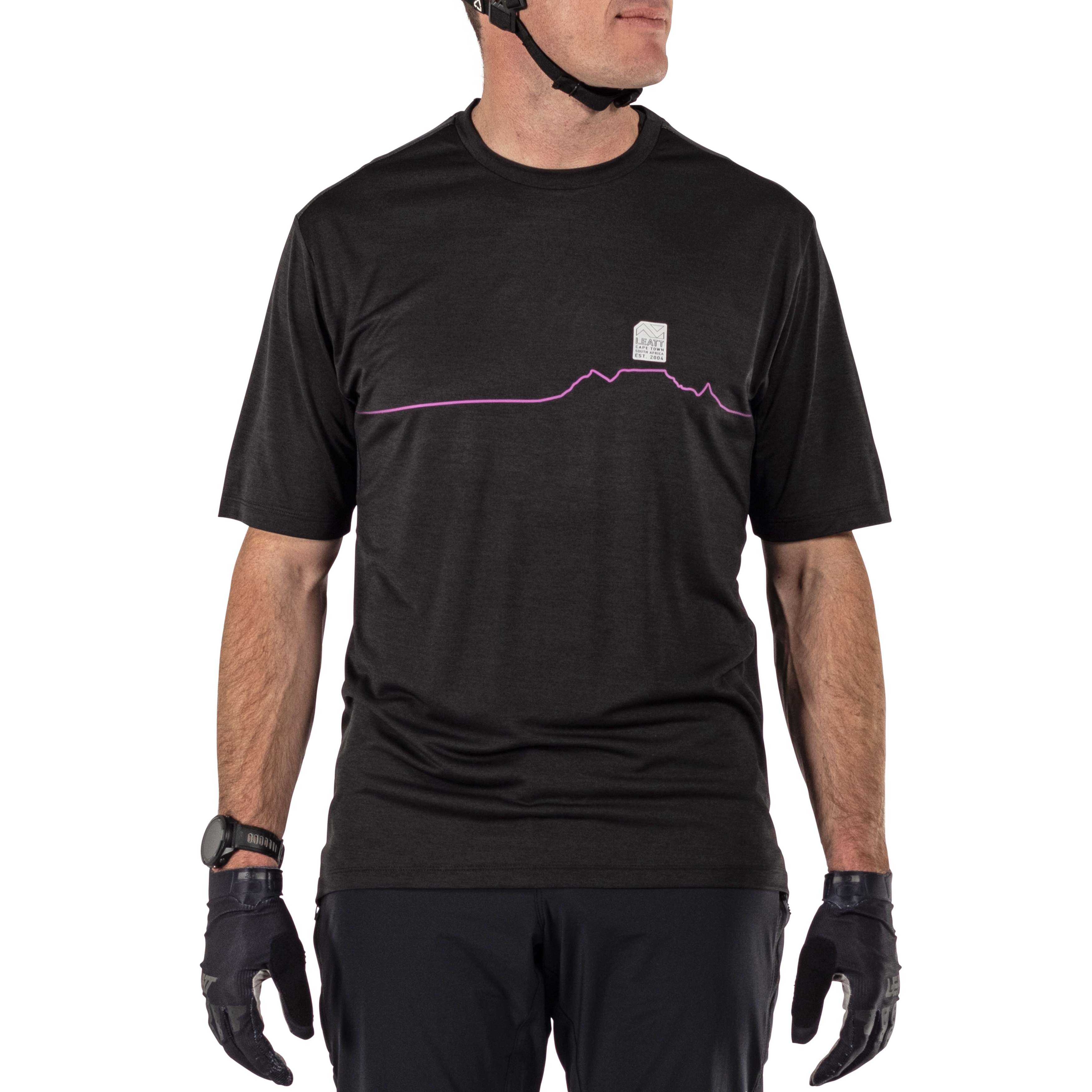 Maglia MTB Trail 1.0 ventilata e con inserti in tessuto Ice-Yarn