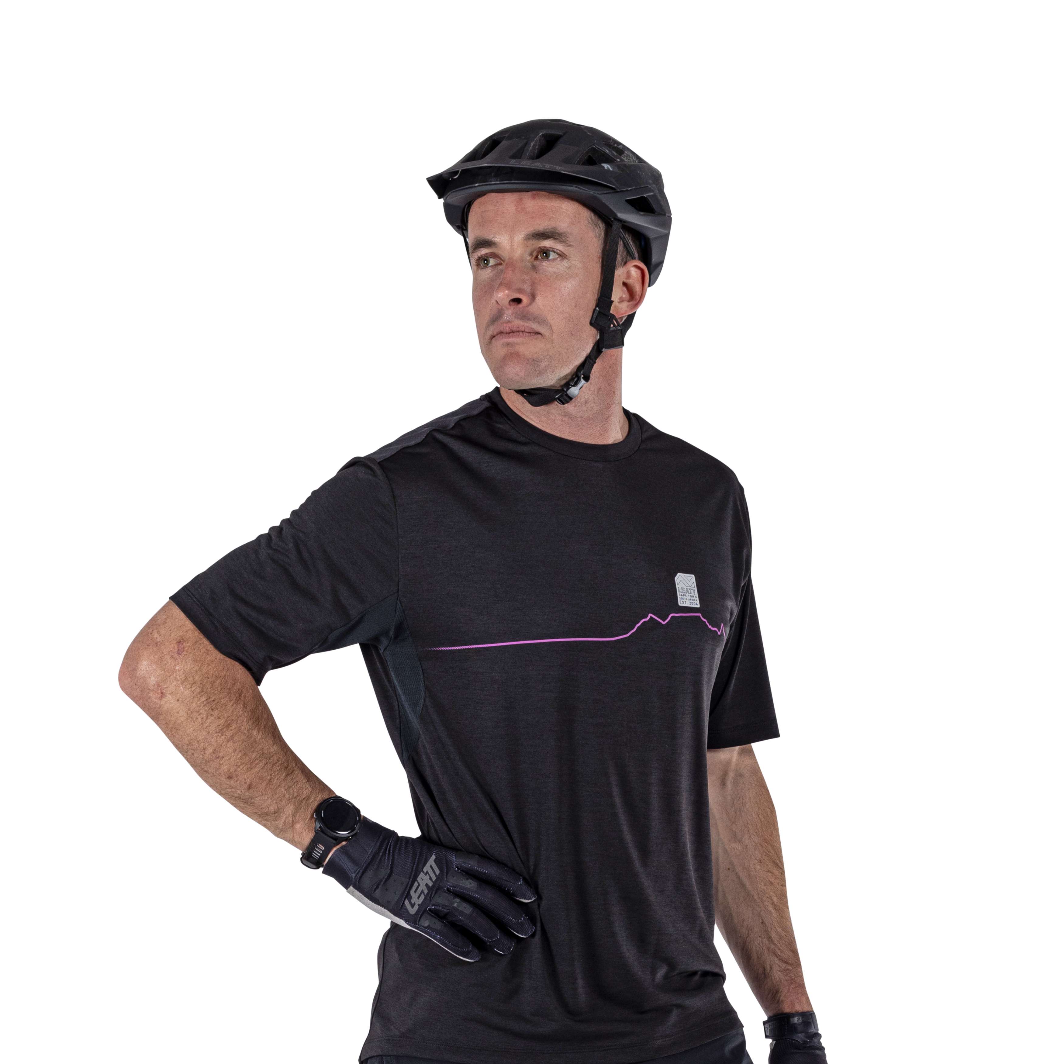 Maglia MTB Trail 1.0 ventilata e con inserti in tessuto Ice-Yarn